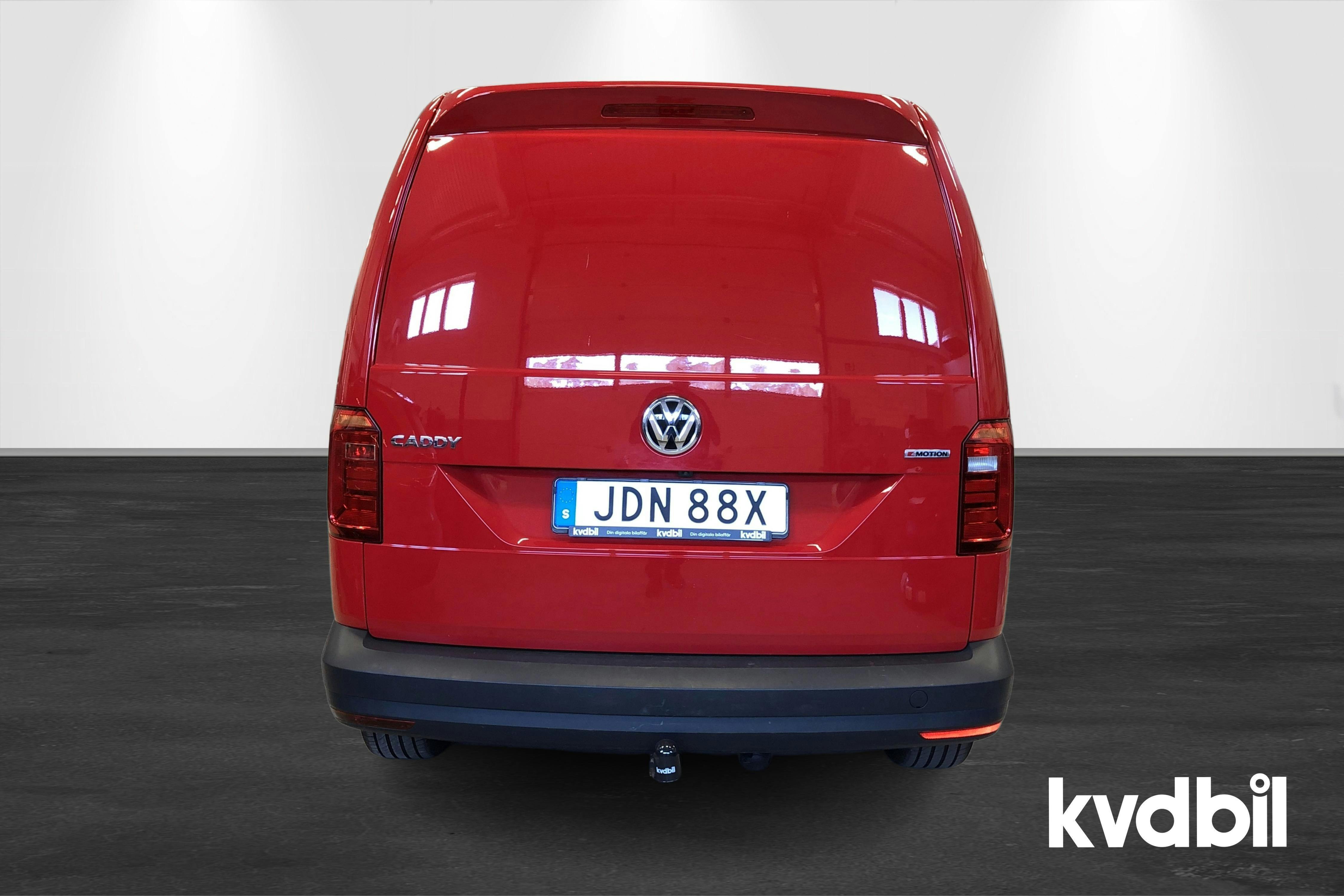 VW Caddy 2.0 TDI Maxi Skåp 4MOTION (150hk) - 71 200 km - Automatic - red - 2020