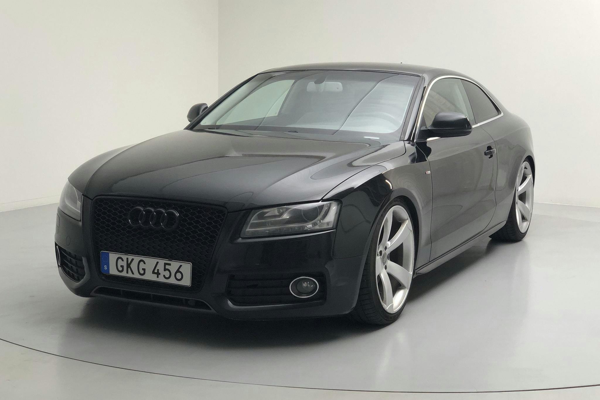 Audi A5 3.0 TDI quattro (240hk) - 19 275 mil - Manuell - svart - 2008