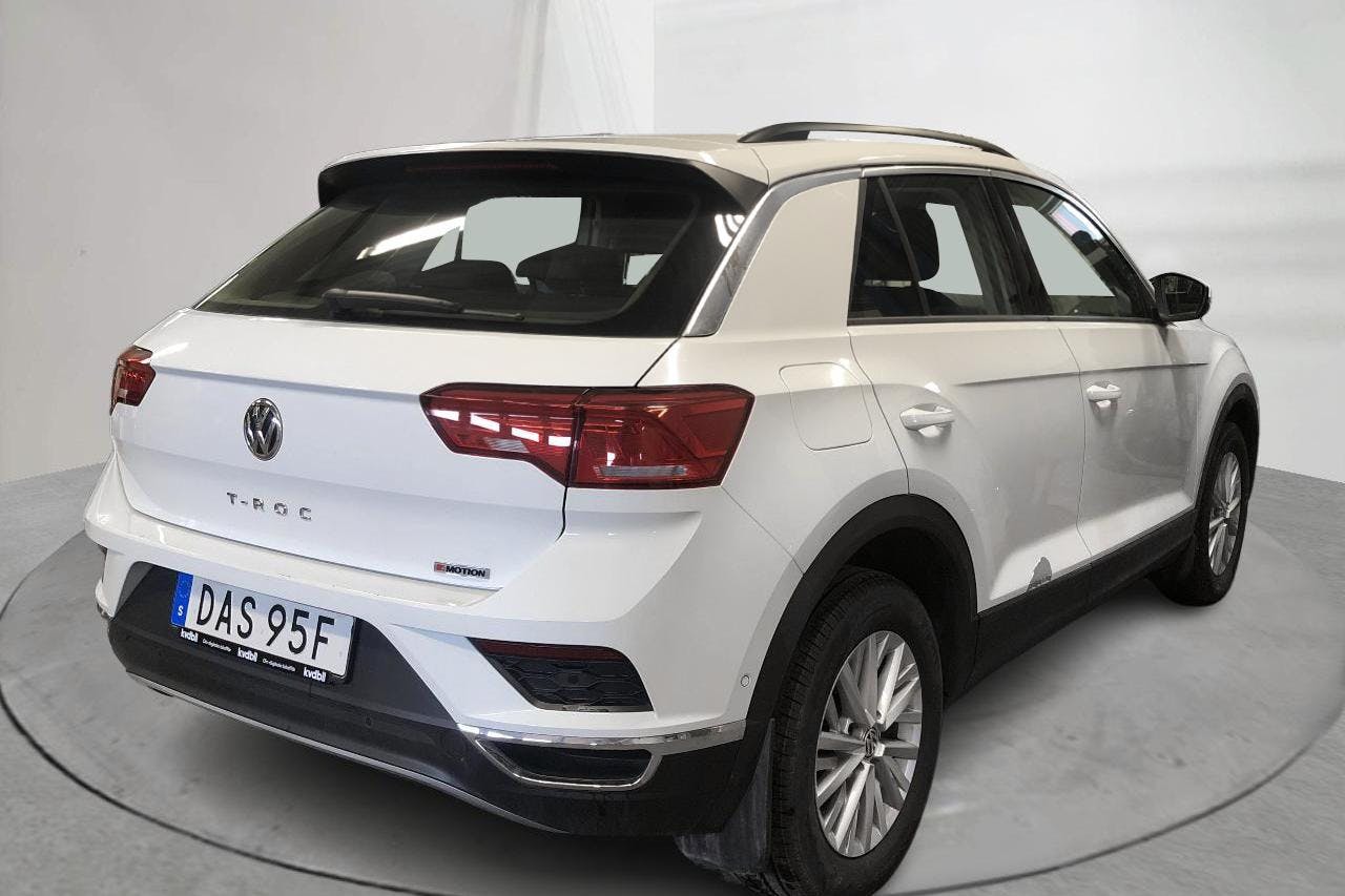 VW T-Roc 2.0 TDI 4MOTION (150hk) - 86 380 km - Automatic - white - 2019