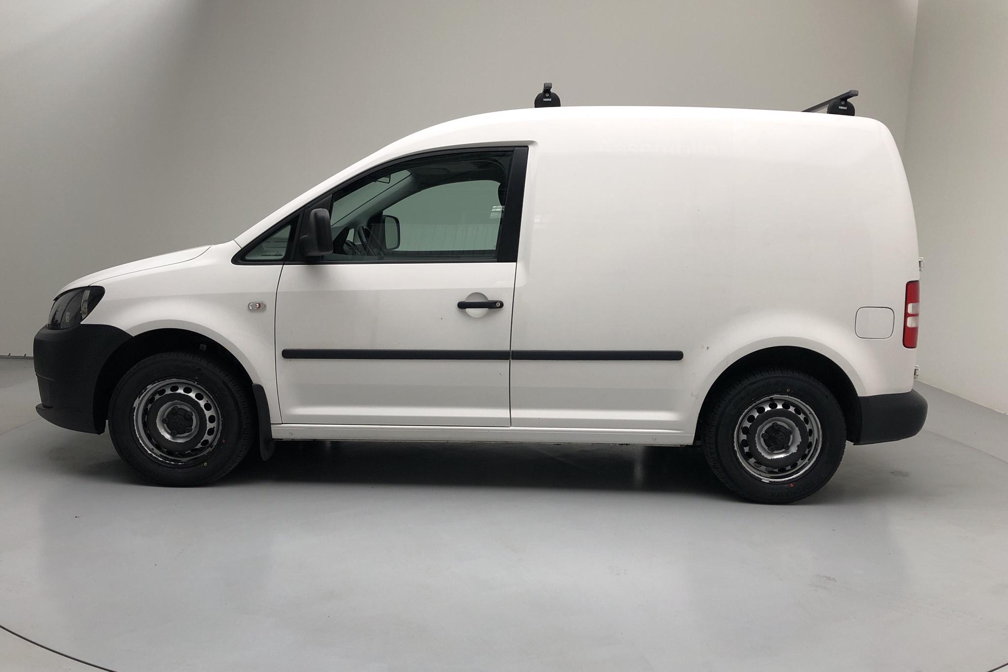 VW Caddy 1.6 TDI Skåp (102hk) - 86 610 km - Manual - white - 2015