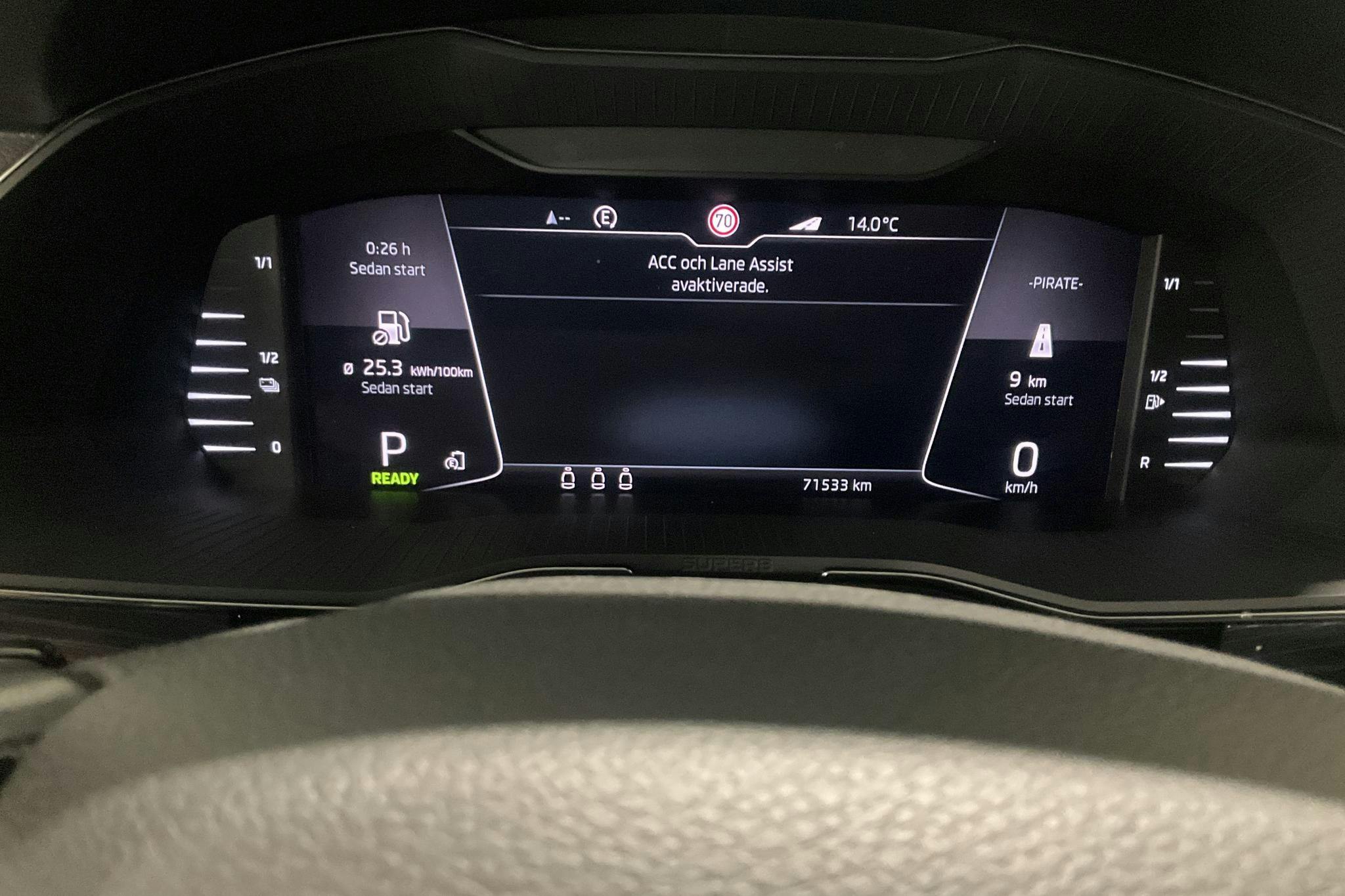 Skoda Superb 1.4 TSI PHEV Kombi (218hk) - 71 560 km - Automatic - gray - 2020