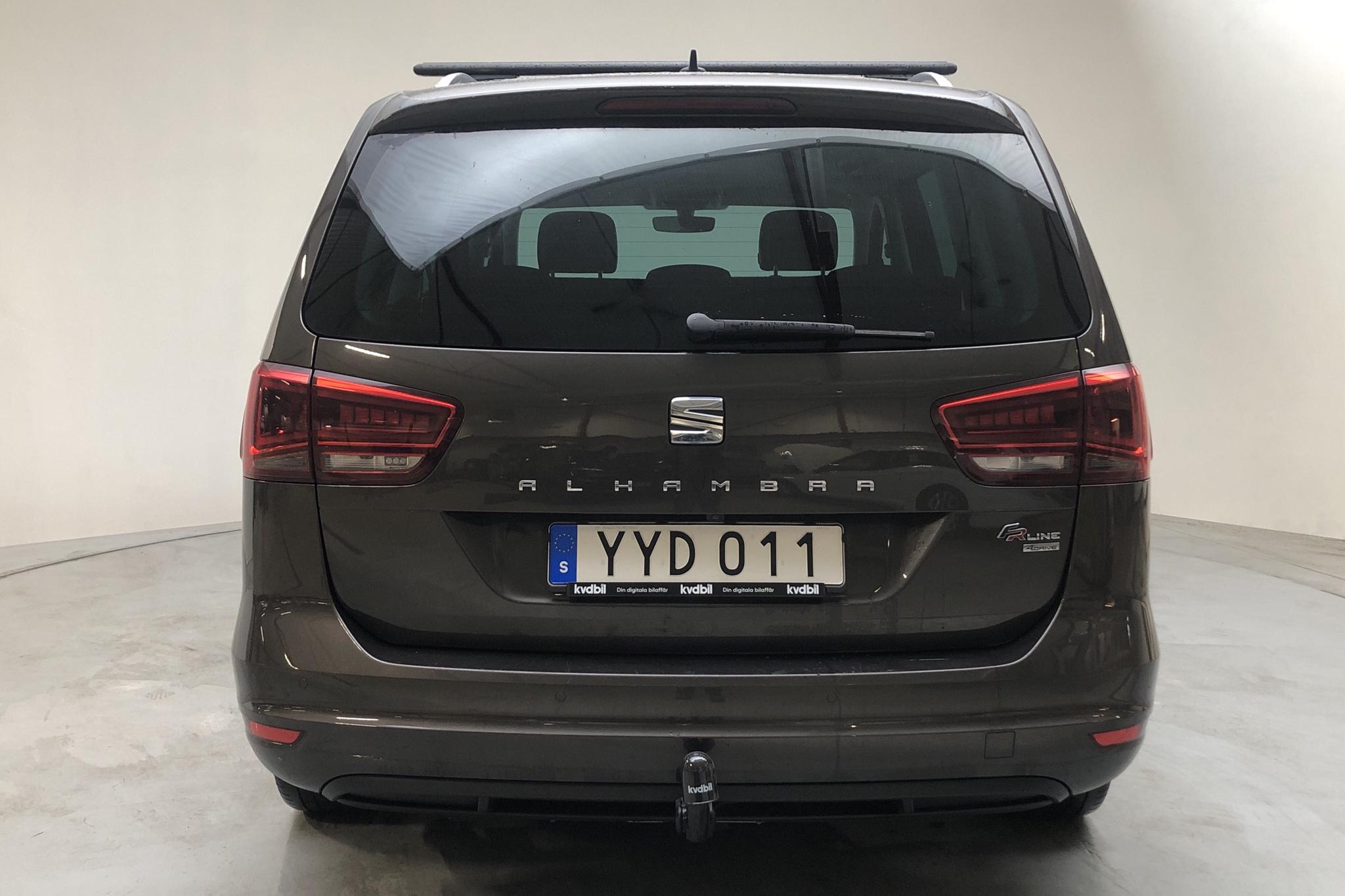 Seat Alhambra 2.0 TDI 4WD (184hk) - 12 710 mil - Automat - Dark Brown - 2018