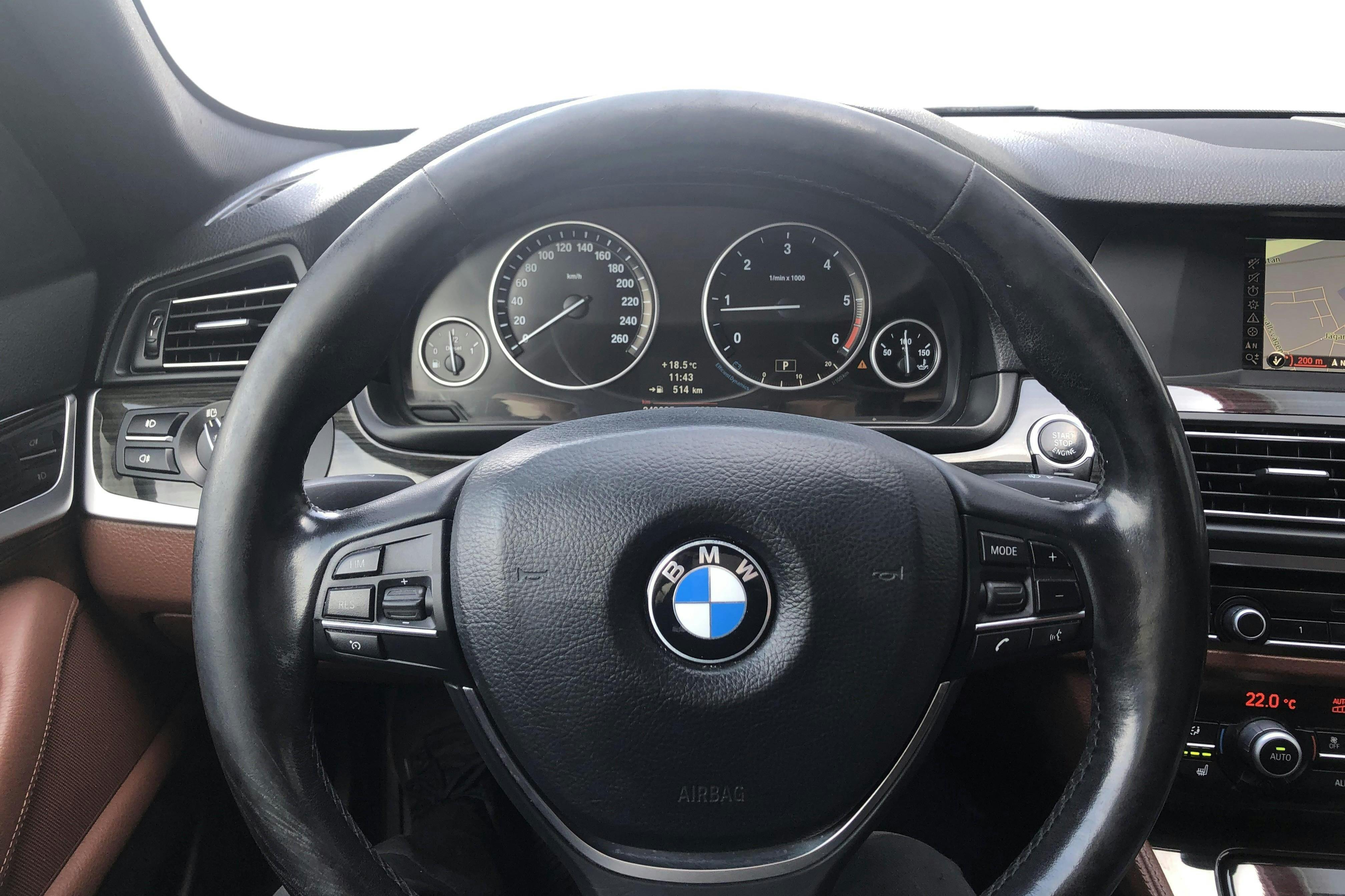BMW 520d Sedan, F10 (184hk) - 24 963 mil - Automat - grå - 2013