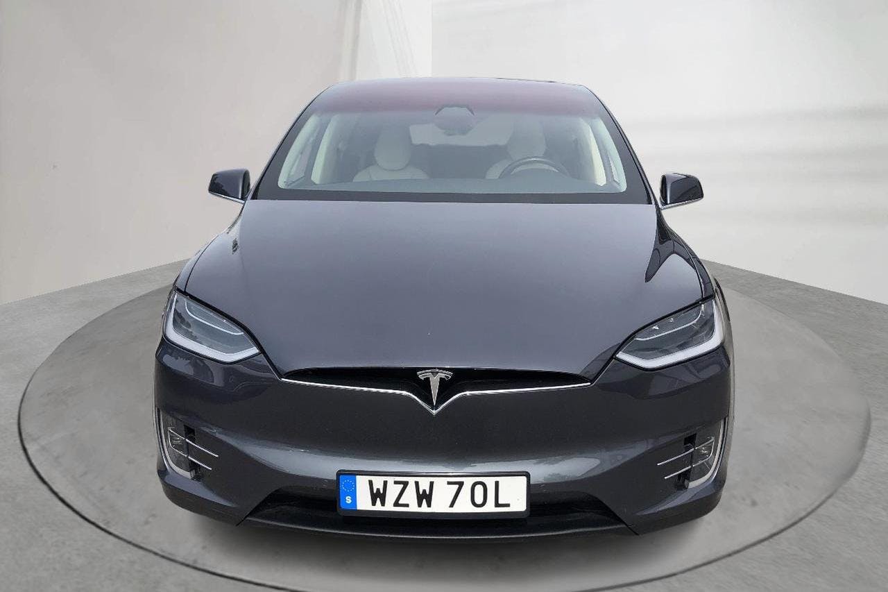 Tesla Model X 75D - 6 438 mil - Automat - Dark Grey - 2018