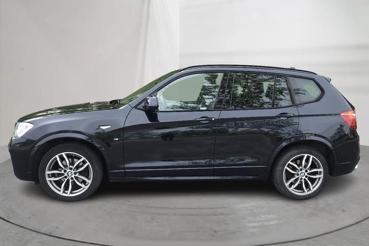 BMW X3 xDrive30d, F25 (258hk) - 109 820 km - Automatic - black - 2017