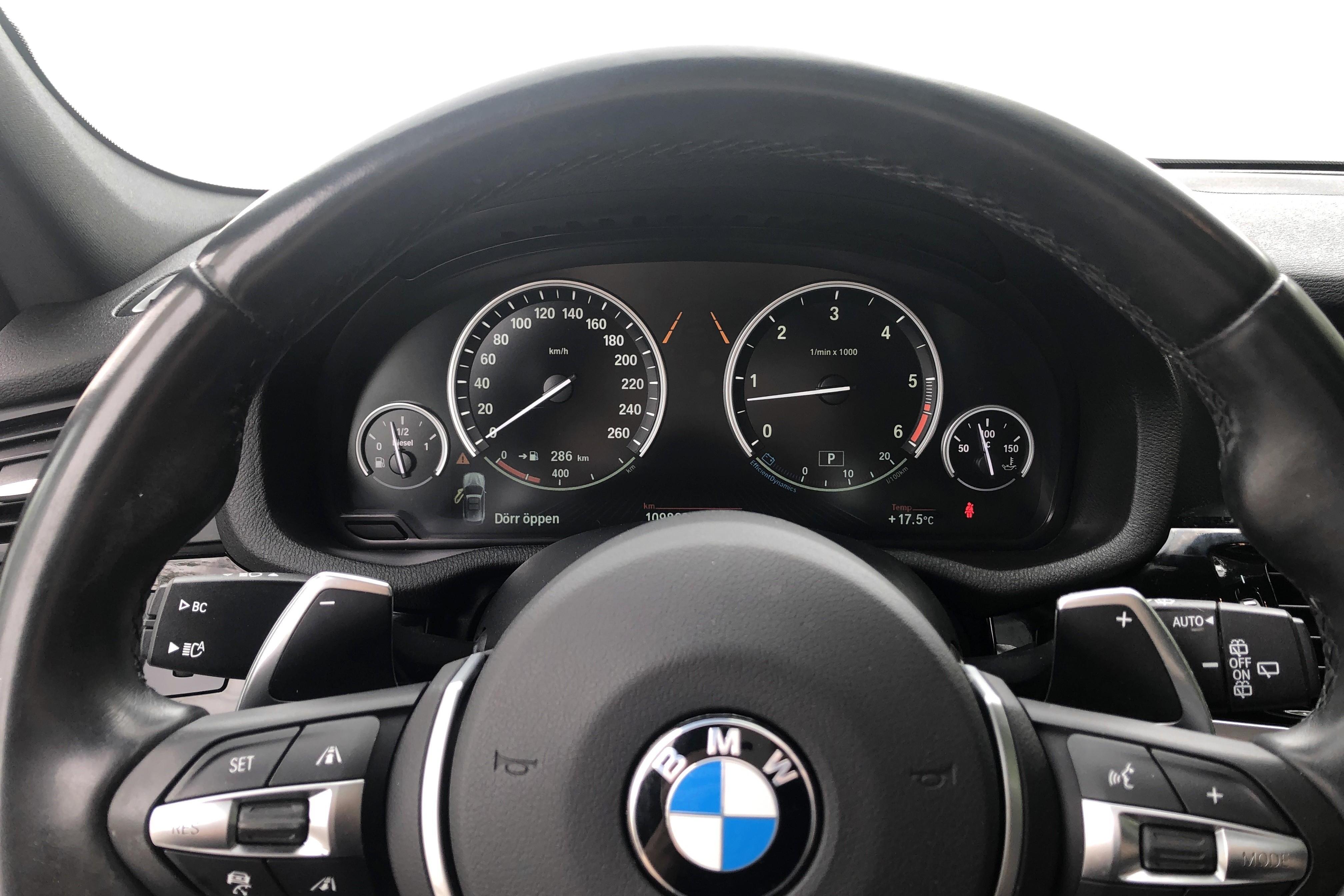 BMW X3 xDrive30d, F25 (258hk) - 10 982 mil - Automat - svart - 2017