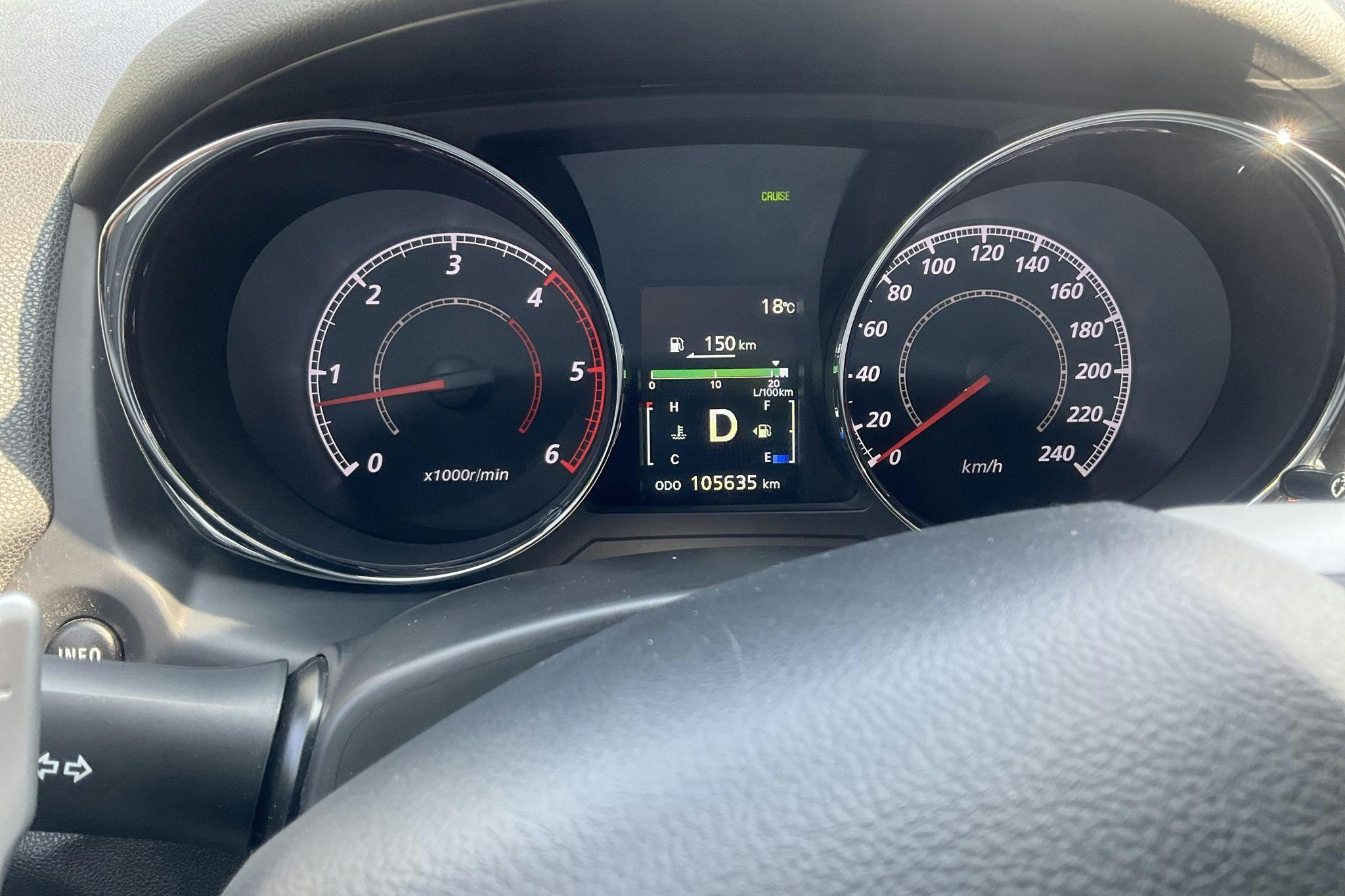 Mitsubishi ASX 2.2D 4WD (150hk) - 105 640 km - Automatic - Dark Red - 2015
