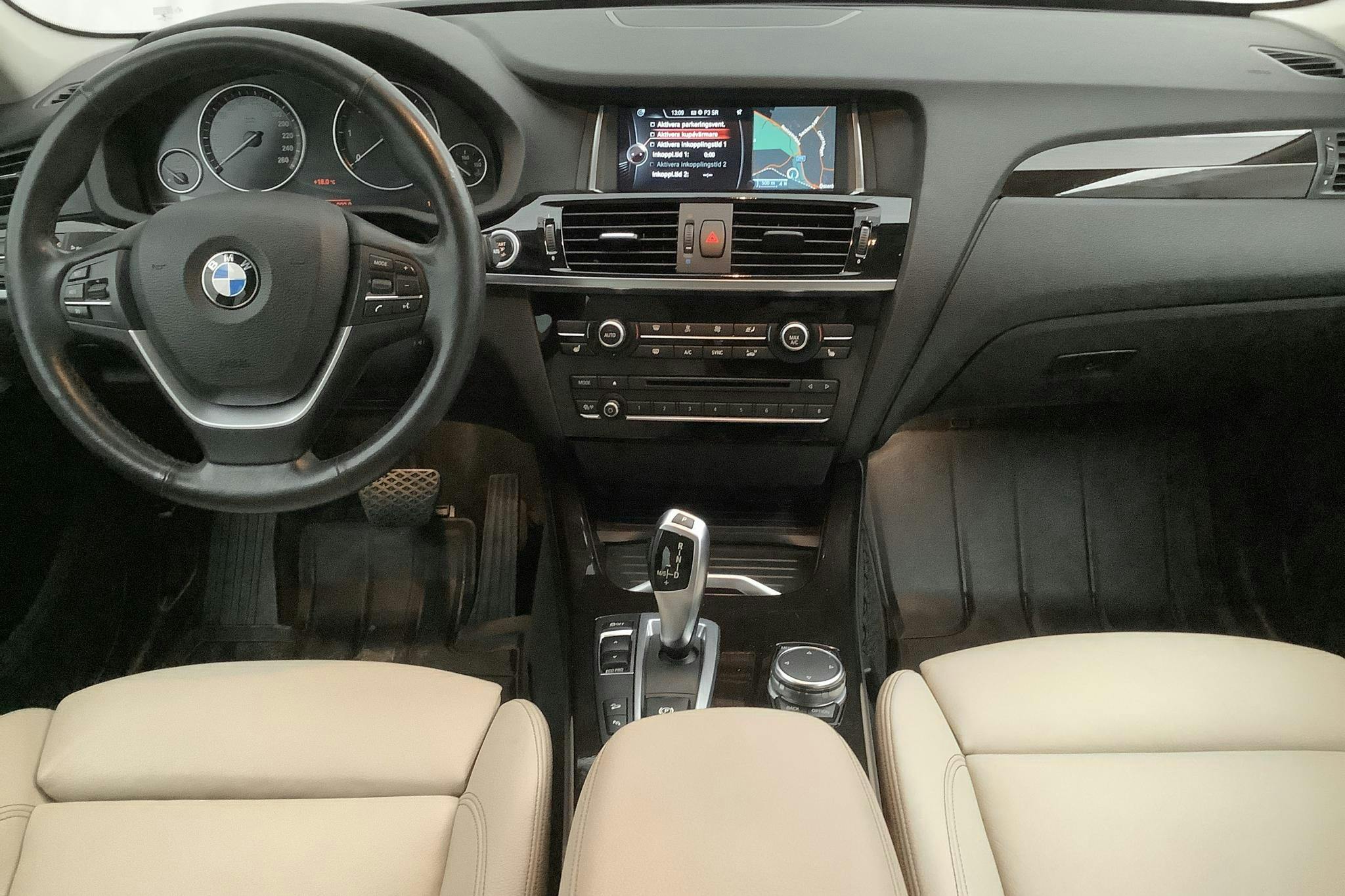 BMW X3 xDrive20d, F25 (190hk) - 9 656 mil - Automat - svart - 2016