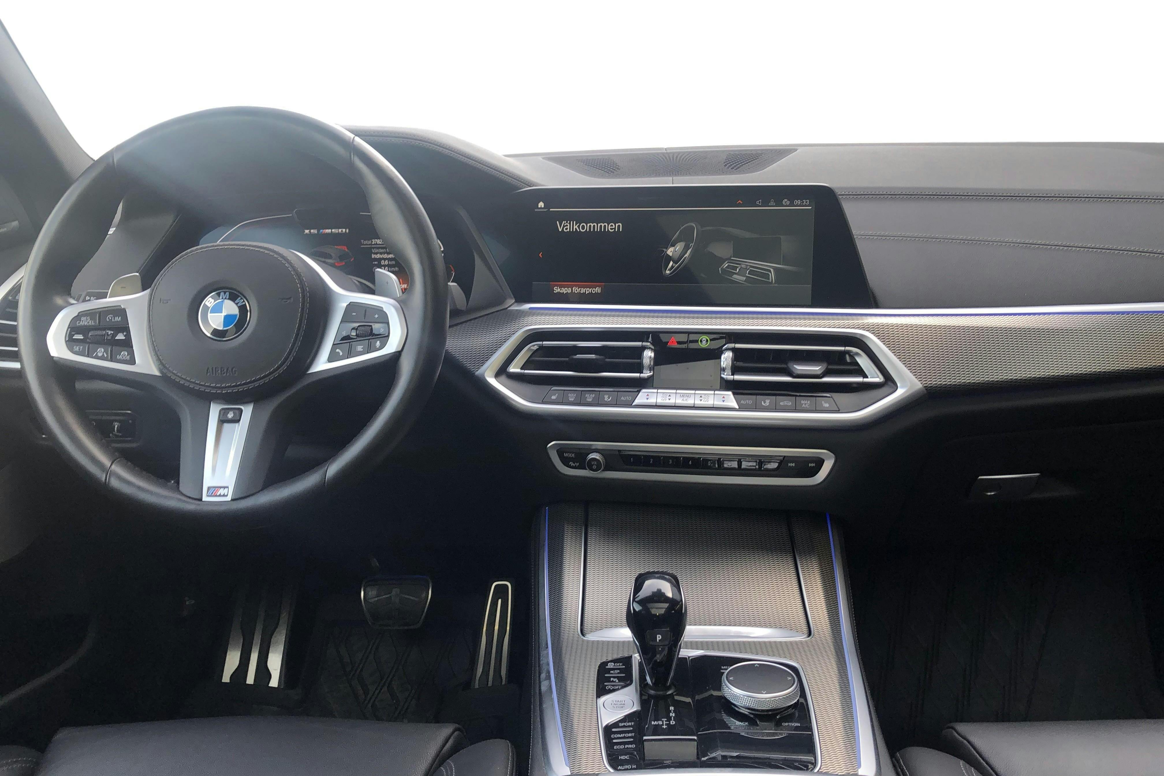 BMW X5 M50i, G05 (530hk) - 37 820 km - Automatic - black - 2022