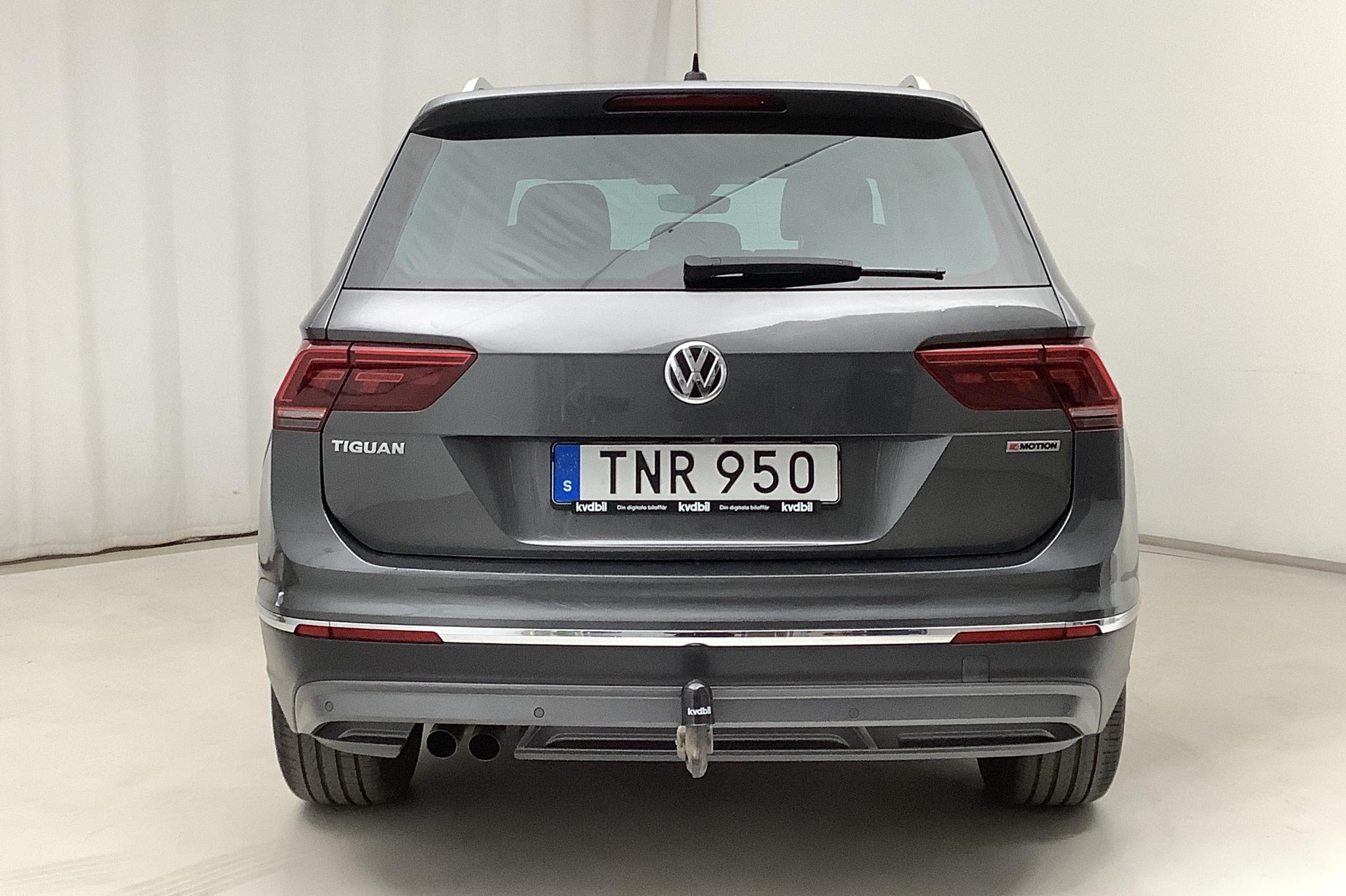 VW Tiguan 2.0 TDI 4MOTION (190hk) - 93 030 km - Automatic - silver - 2018