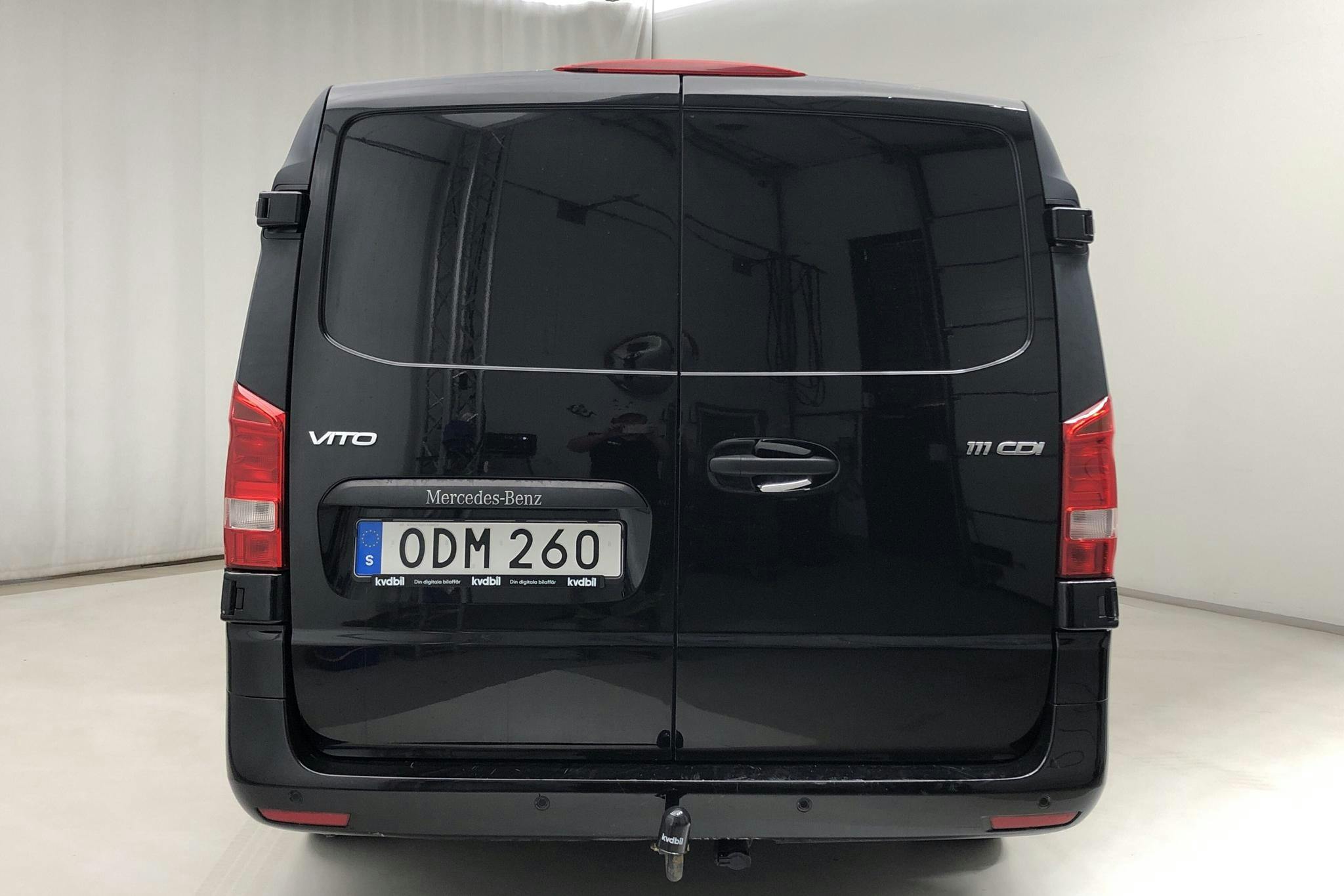 Mercedes Vito 111 CDI W640 (114hk) - 57 850 km - Manual - black - 2016