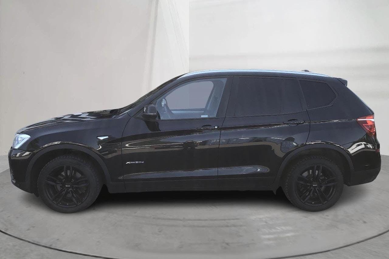 BMW X3 xDrive20d, F25 (190hk) - 6 977 mil - Automat - svart - 2017