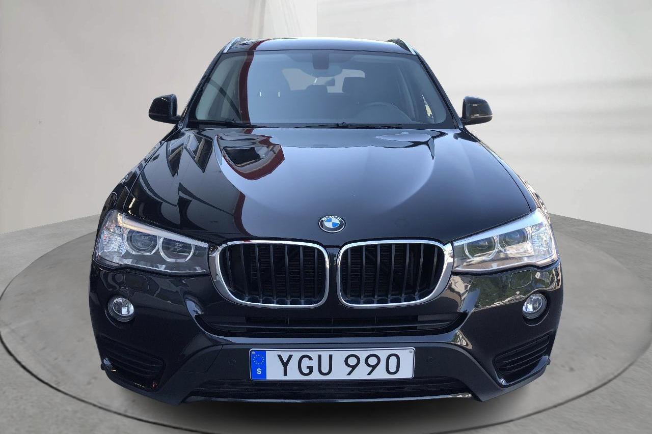BMW X3 xDrive20d, F25 (190hk) - 69 770 km - Automatic - black - 2017