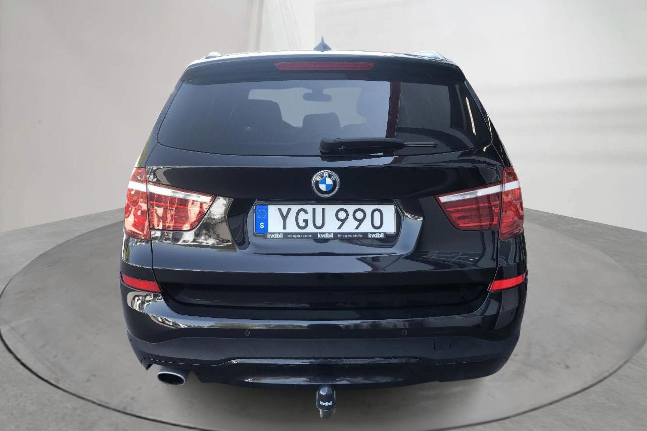 BMW X3 xDrive20d, F25 (190hk) - 6 977 mil - Automat - svart - 2017