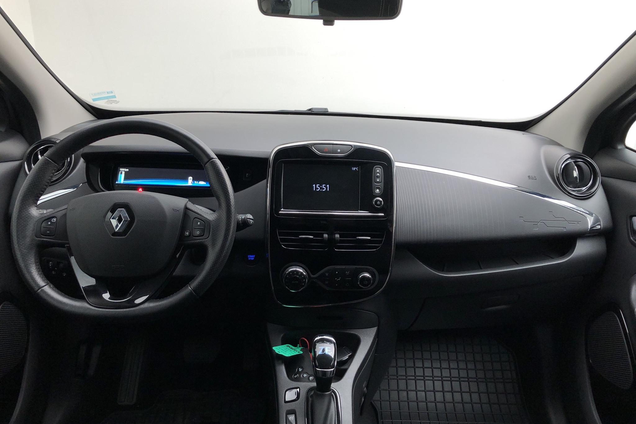 Renault Zoe 41 kWh R110 (108hk) - 71 530 km - Automatic - black - 2019