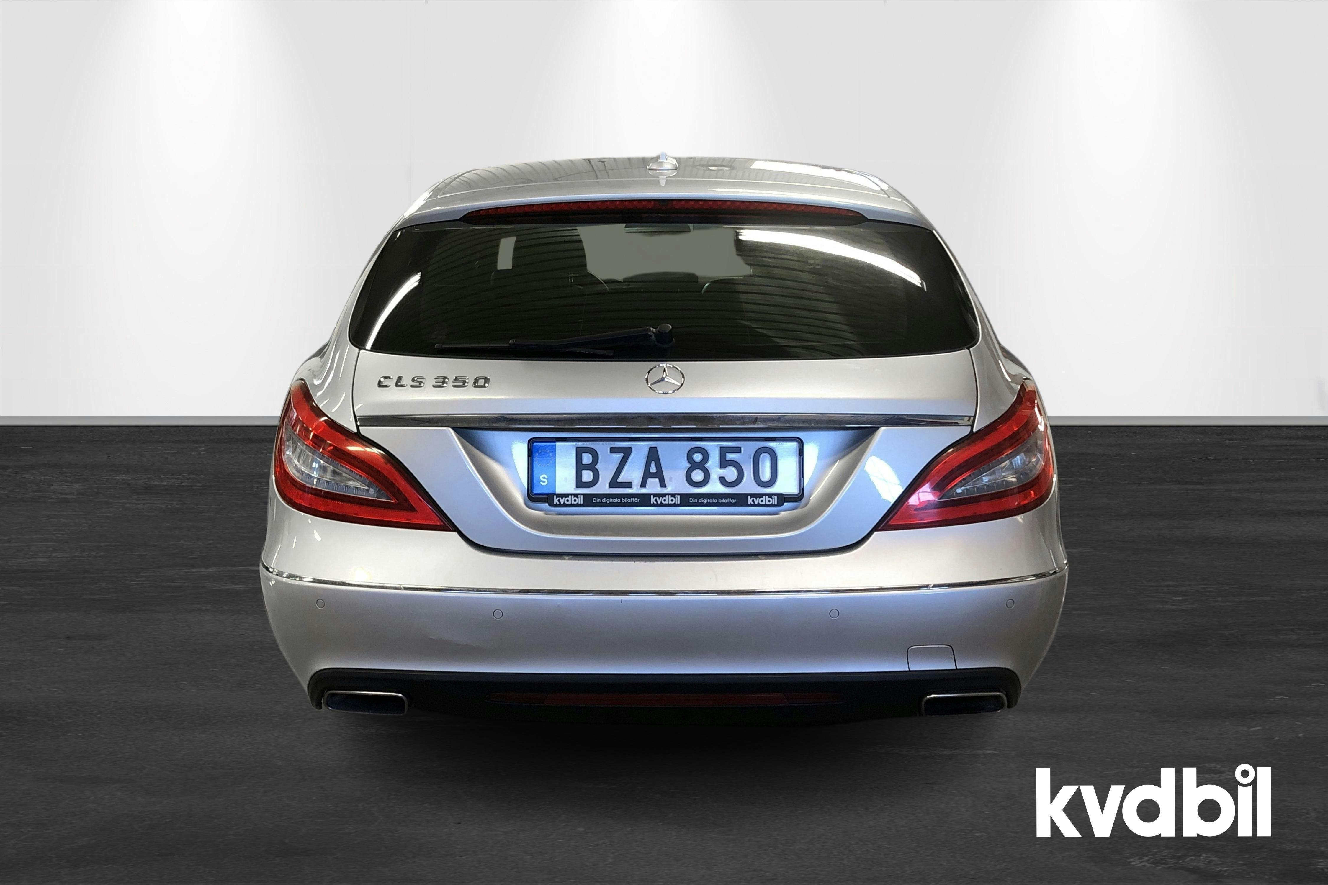 Mercedes CLS 350 Shooting Brake (306hk) - 12 436 mil - Automat - silver - 2013