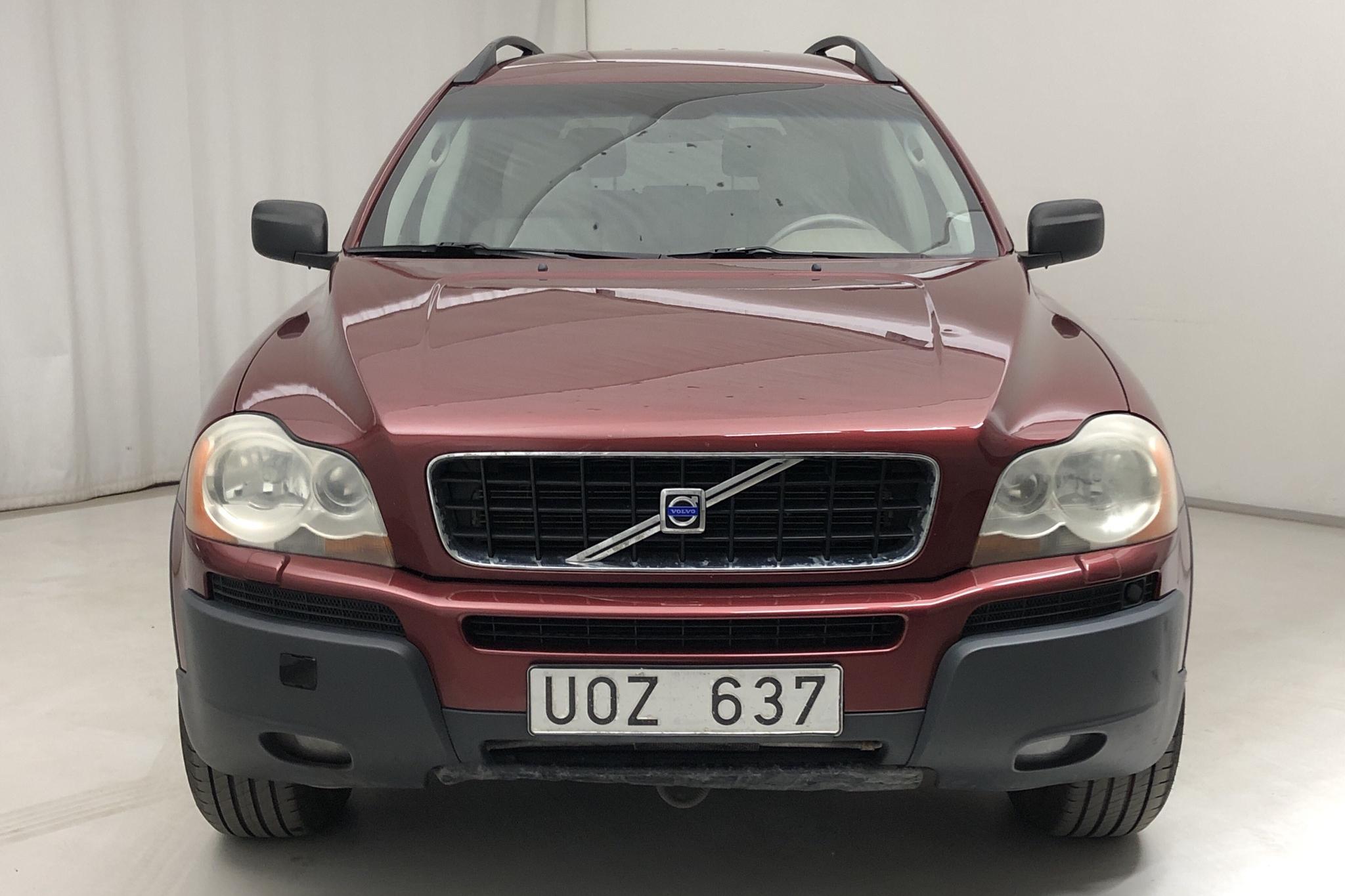Volvo XC90 T6 (272hk) - 219 180 km - Automatic - red - 2004