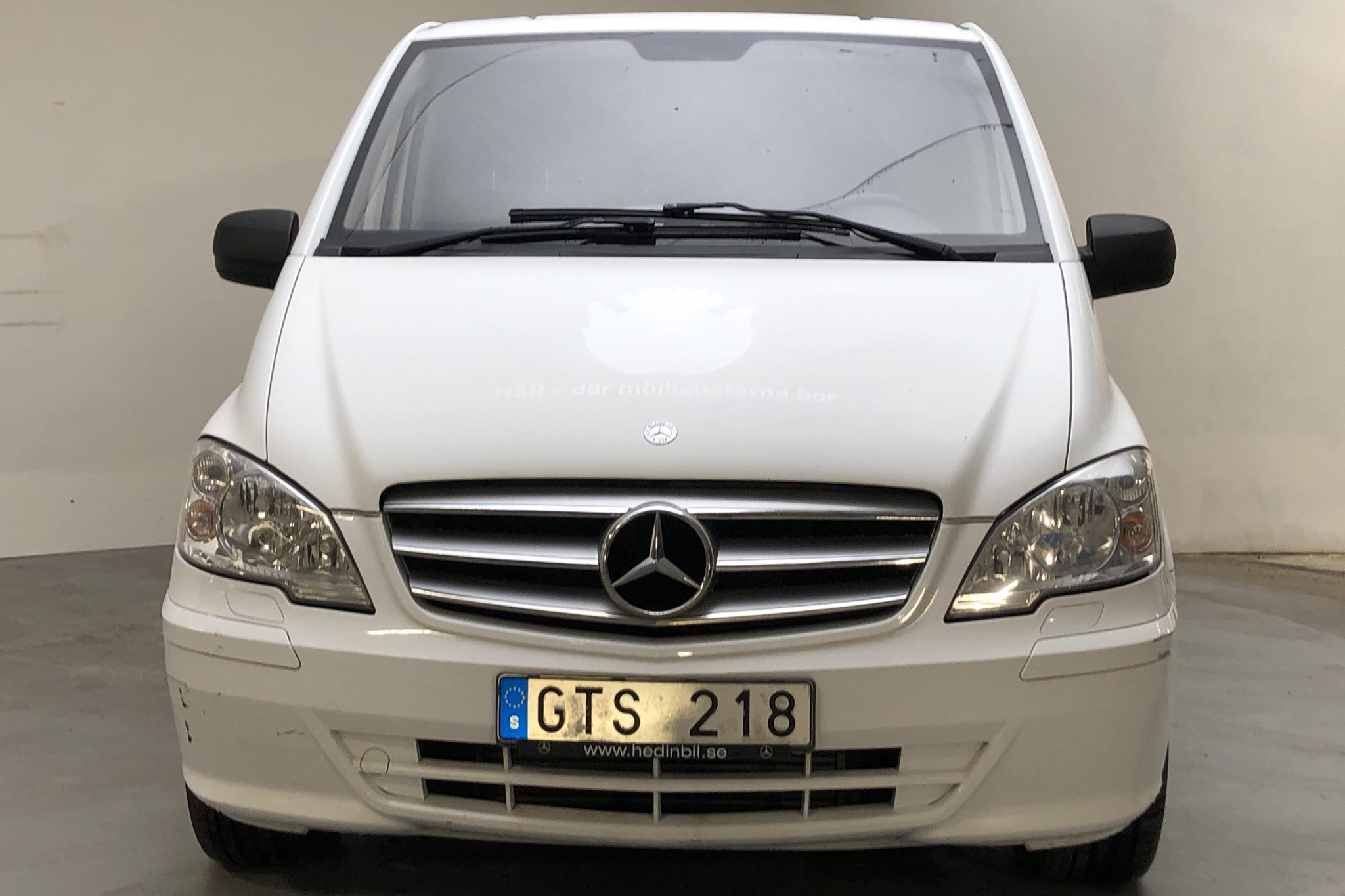 Mercedes Vito 113 CDI W639 (136hk) - 20 860 mil - Automat - vit - 2013