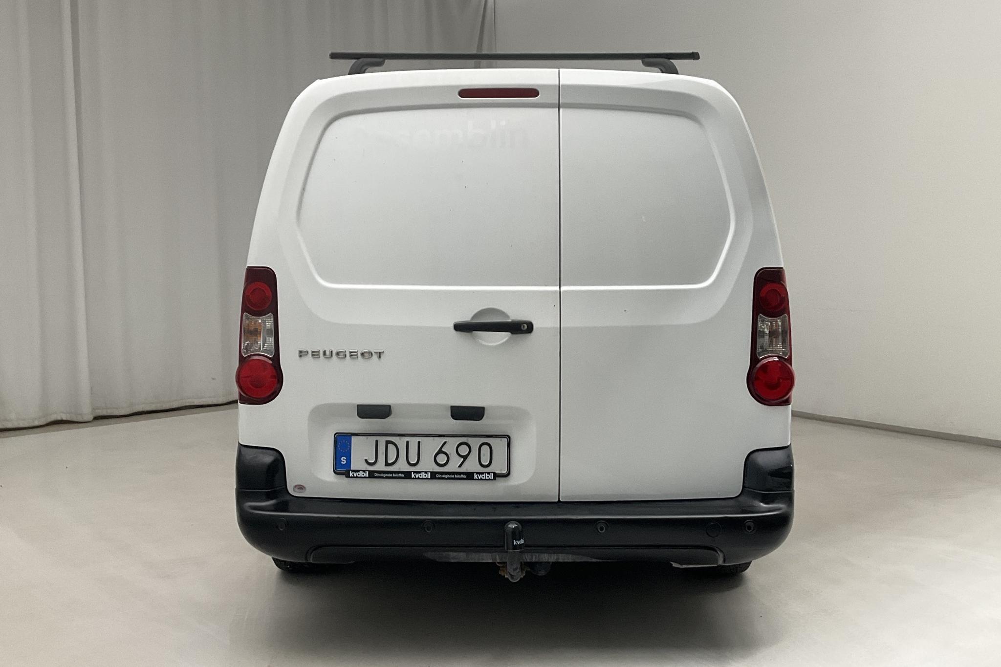 Peugeot Partner 1.6 BlueHDI Skåp (100hk) - 7 466 mil - Manuell - vit - 2016