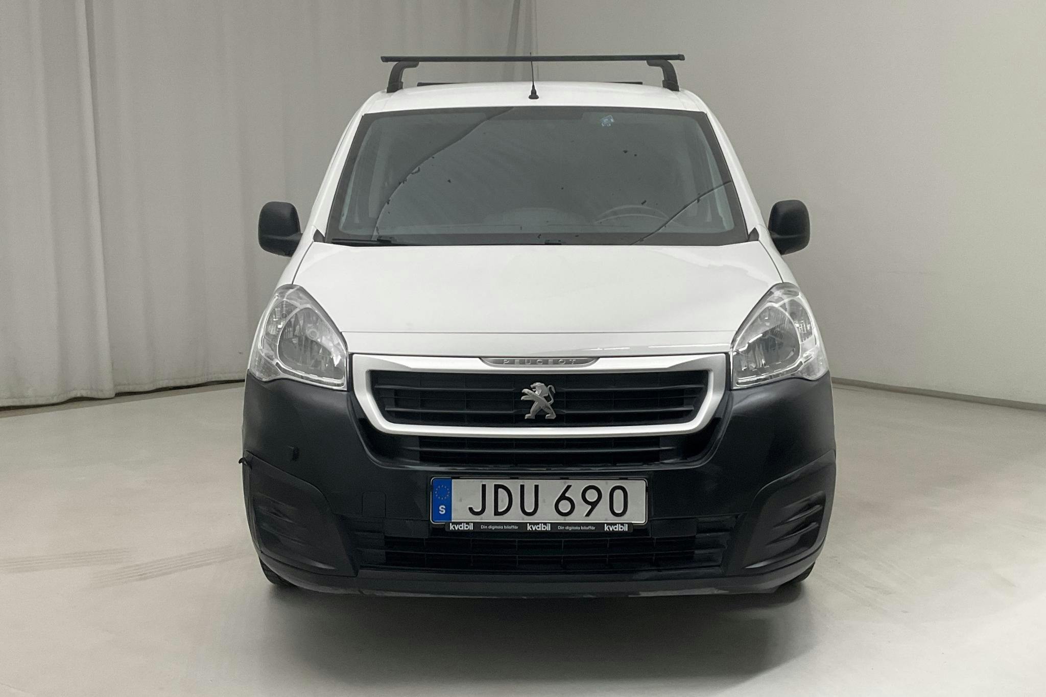 Peugeot Partner 1.6 BlueHDI Skåp (100hk) - 74 660 km - Manual - white - 2016