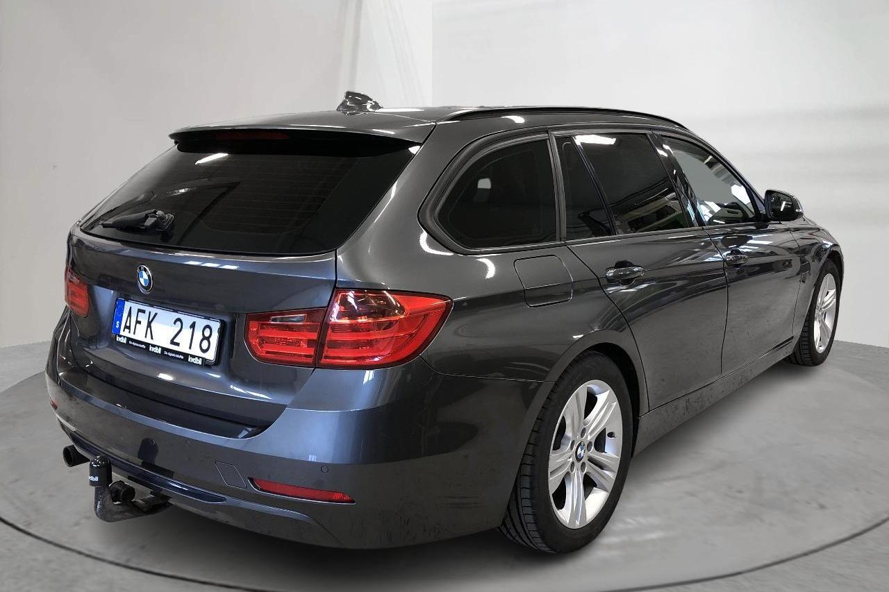 BMW 318d Touring, F31 (143hk) - 141 020 km - Automatic - gray - 2013
