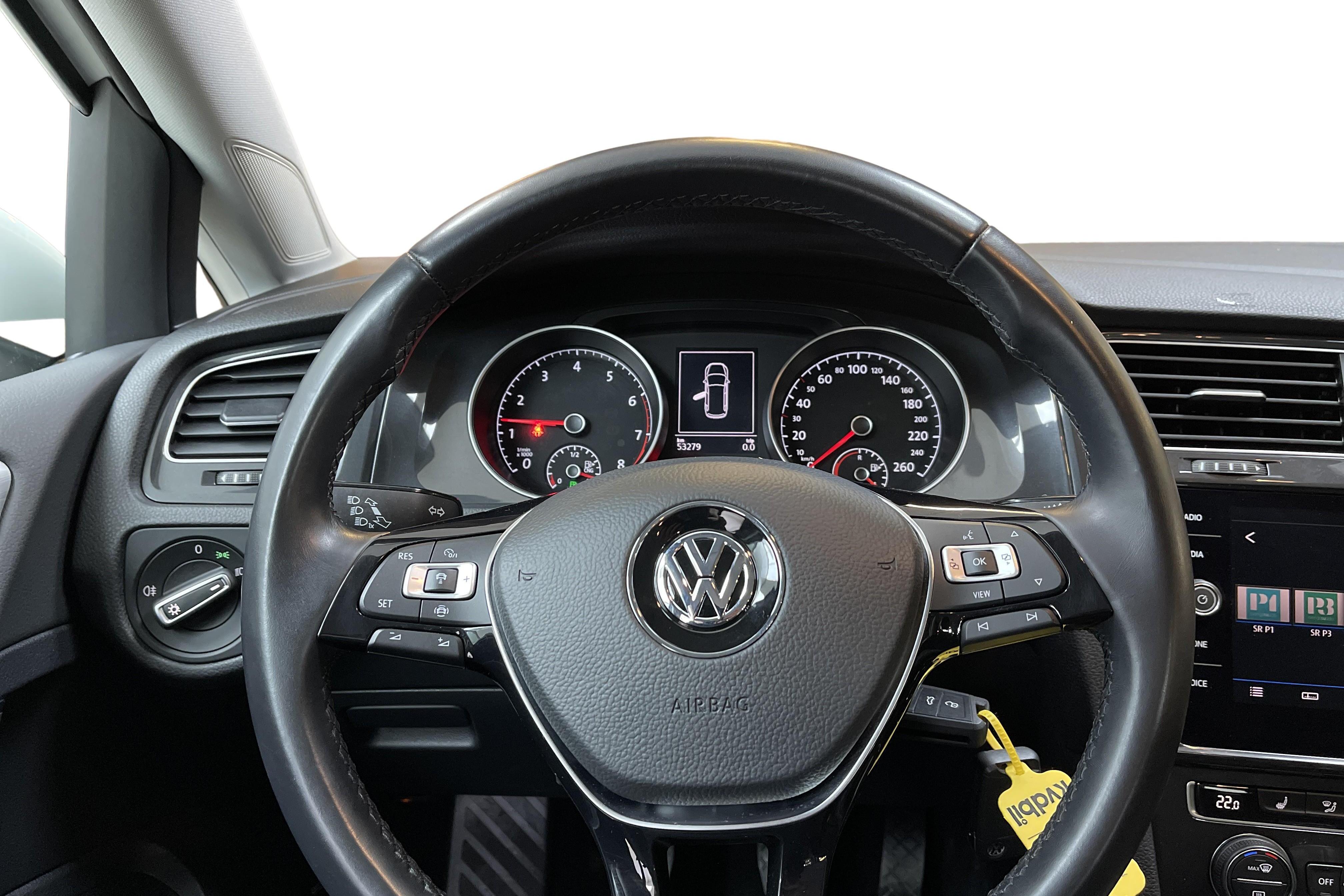 VW Golf VII 1.5 TGI Sportscombi (130hk) - 5 328 mil - Manuell - vit - 2019