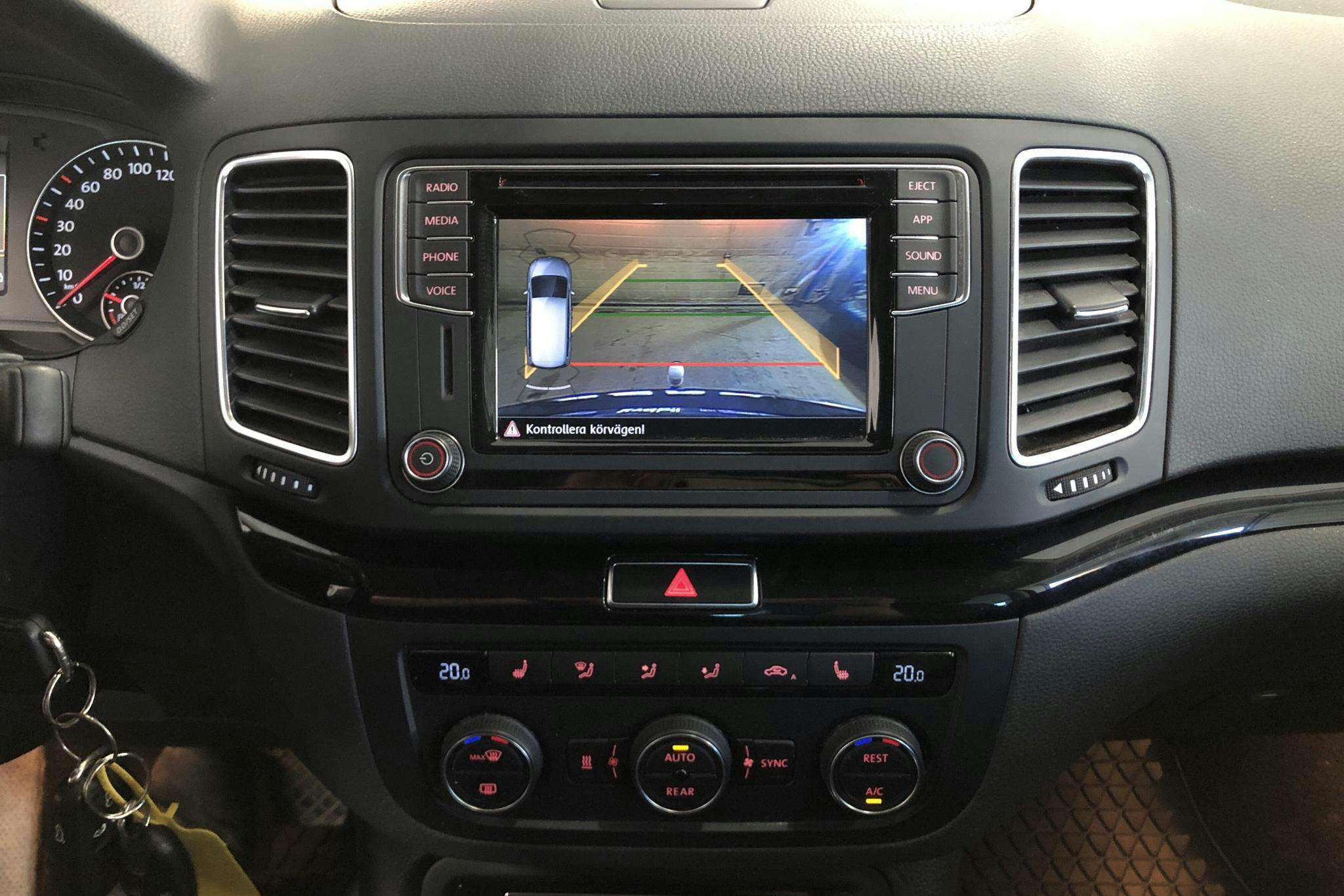 VW Sharan 2.0 TDI 4Motion (184hk) - 87 090 km - Automatic - black - 2018