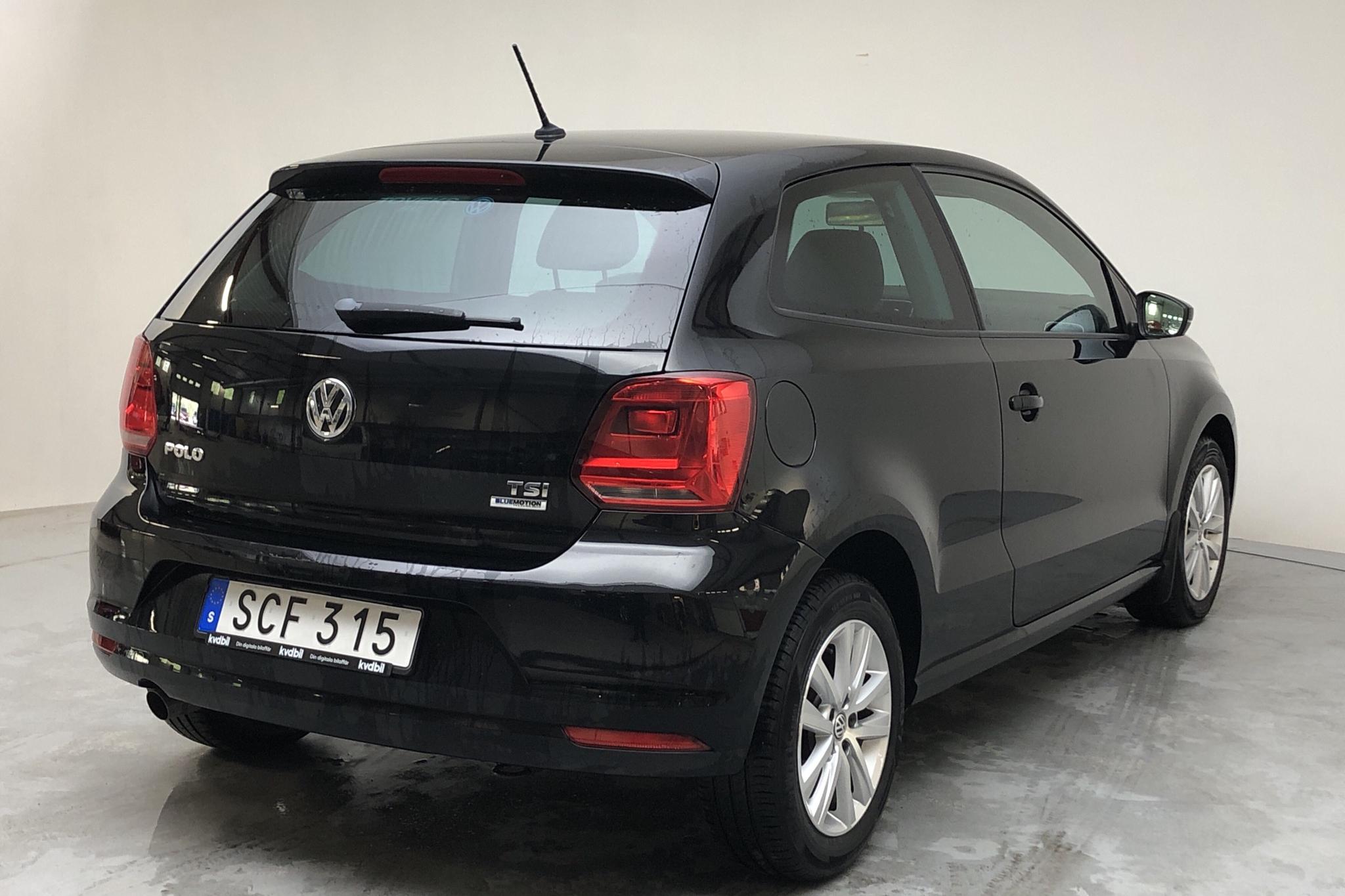 VW Polo 1.2 TSI 5dr (90hk) - 26 140 km - Automatic - black - 2017