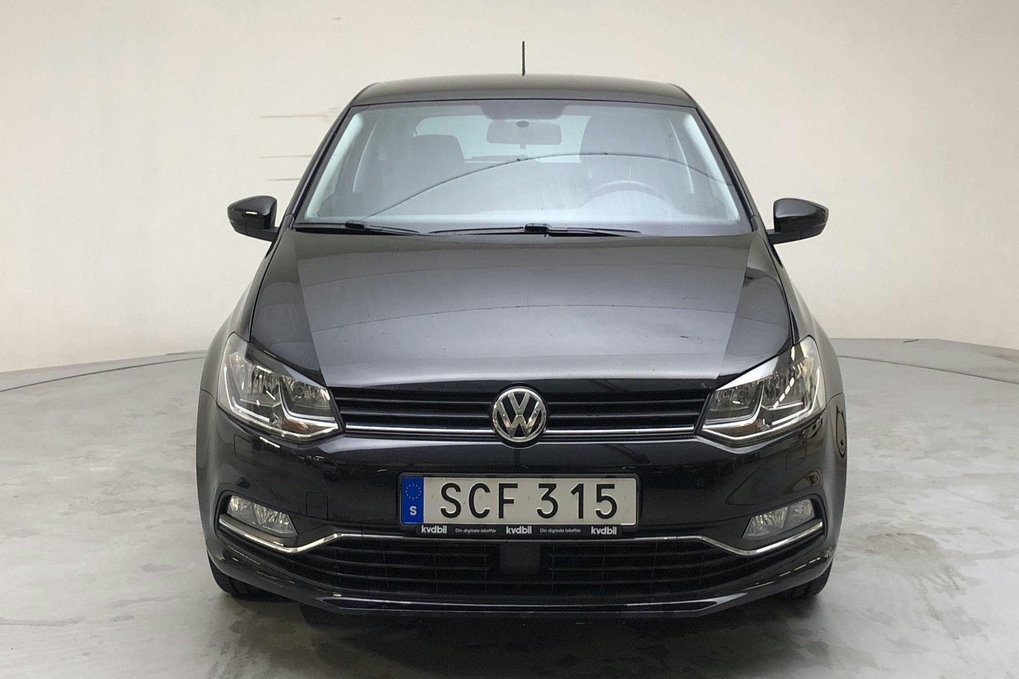VW Polo 1.2 TSI 5dr (90hk) - 26 140 km - Automatic - black - 2017