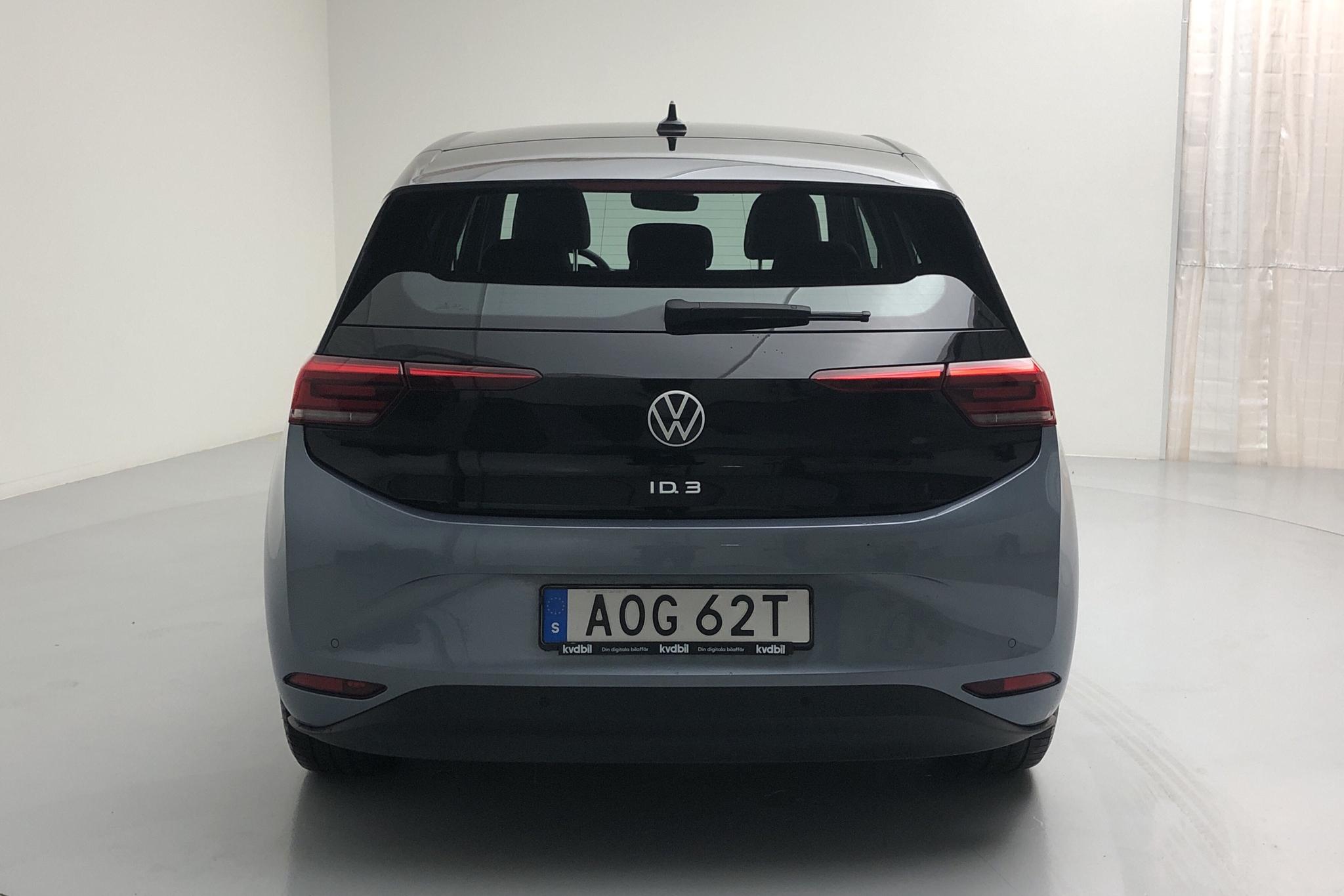 VW ID.3 58kWh (204hk) - 3 618 mil - Automat - blå - 2021