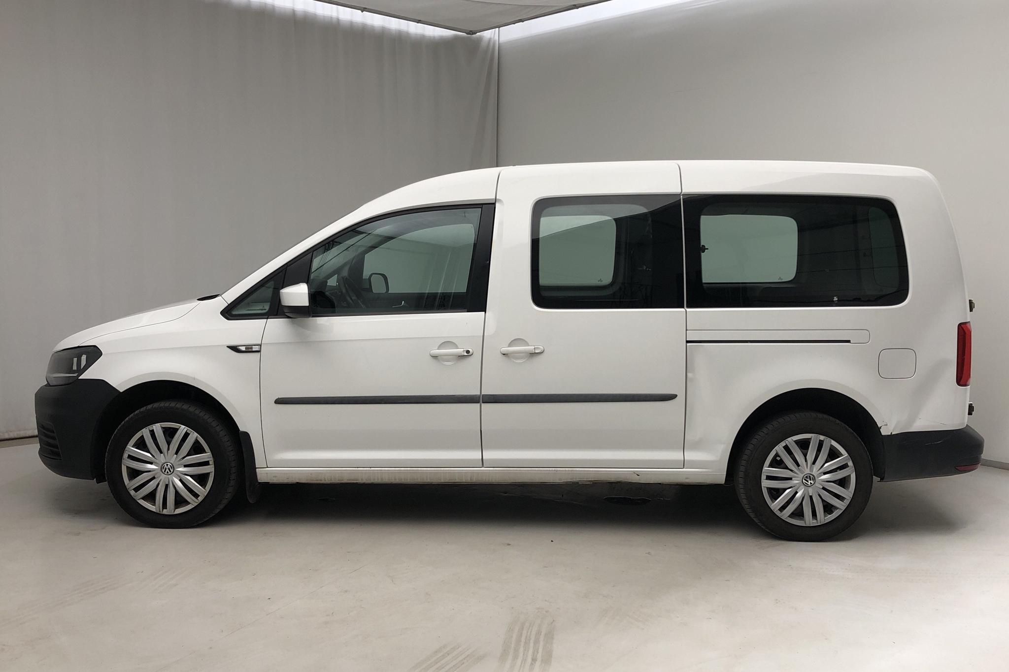 VW Caddy Maxi Life 1.4 TGI (110hk) - 141 270 km - Automatic - white - 2017