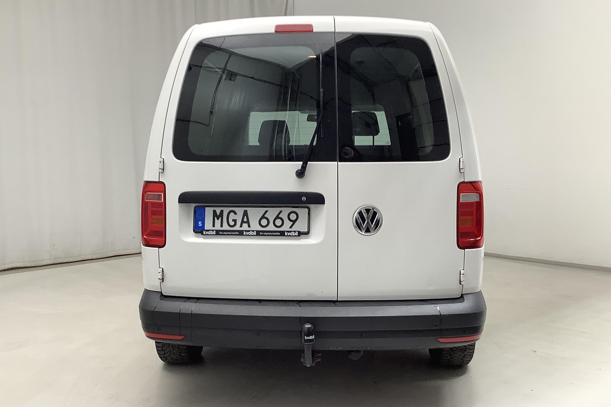 VW Caddy 1.4 TGI Maxi Skåp (110hk) - 149 370 km - Automatic - white - 2017