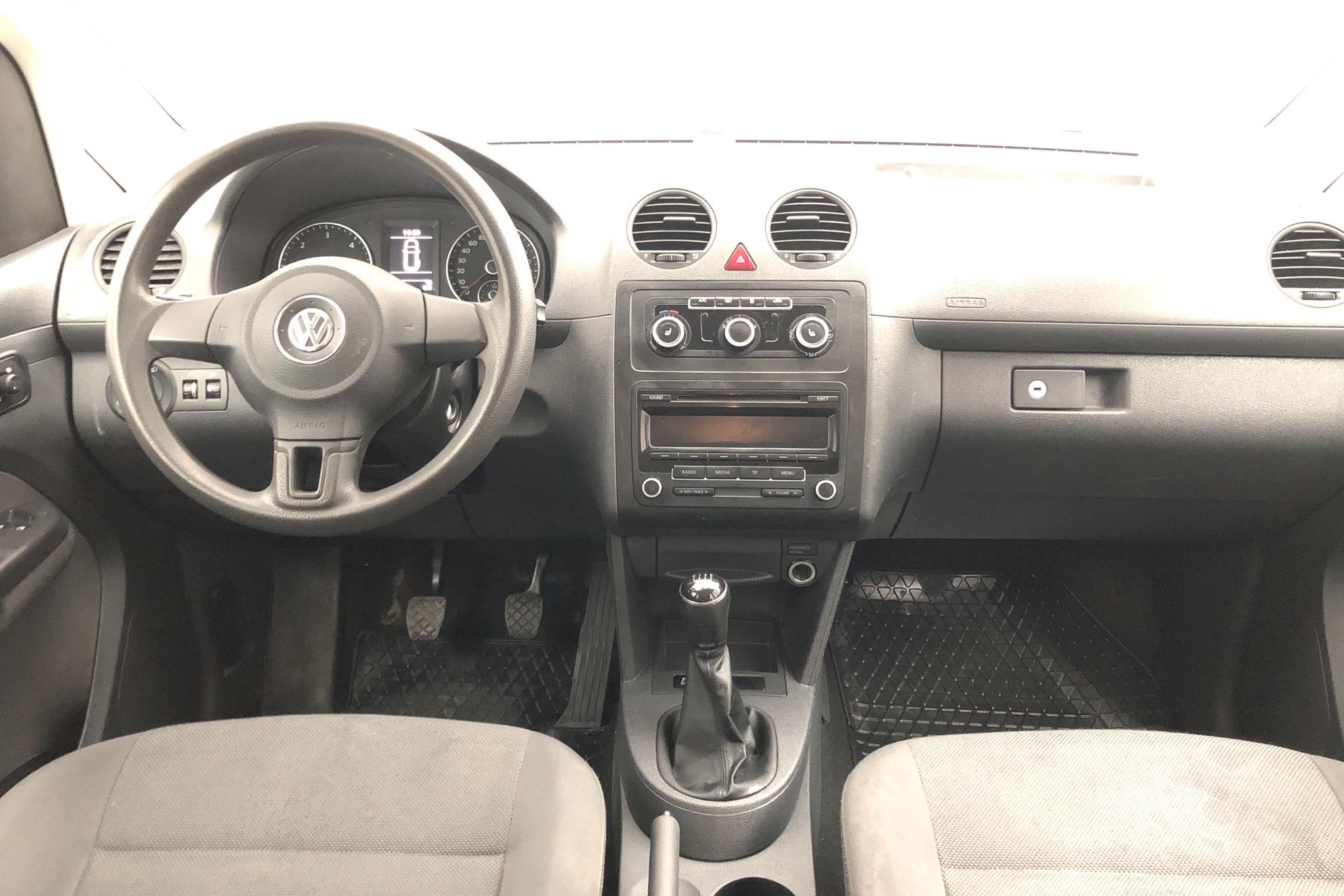 VW Caddy MPV 1.6 TDI (102hk) - 209 910 km - Manual - white - 2014