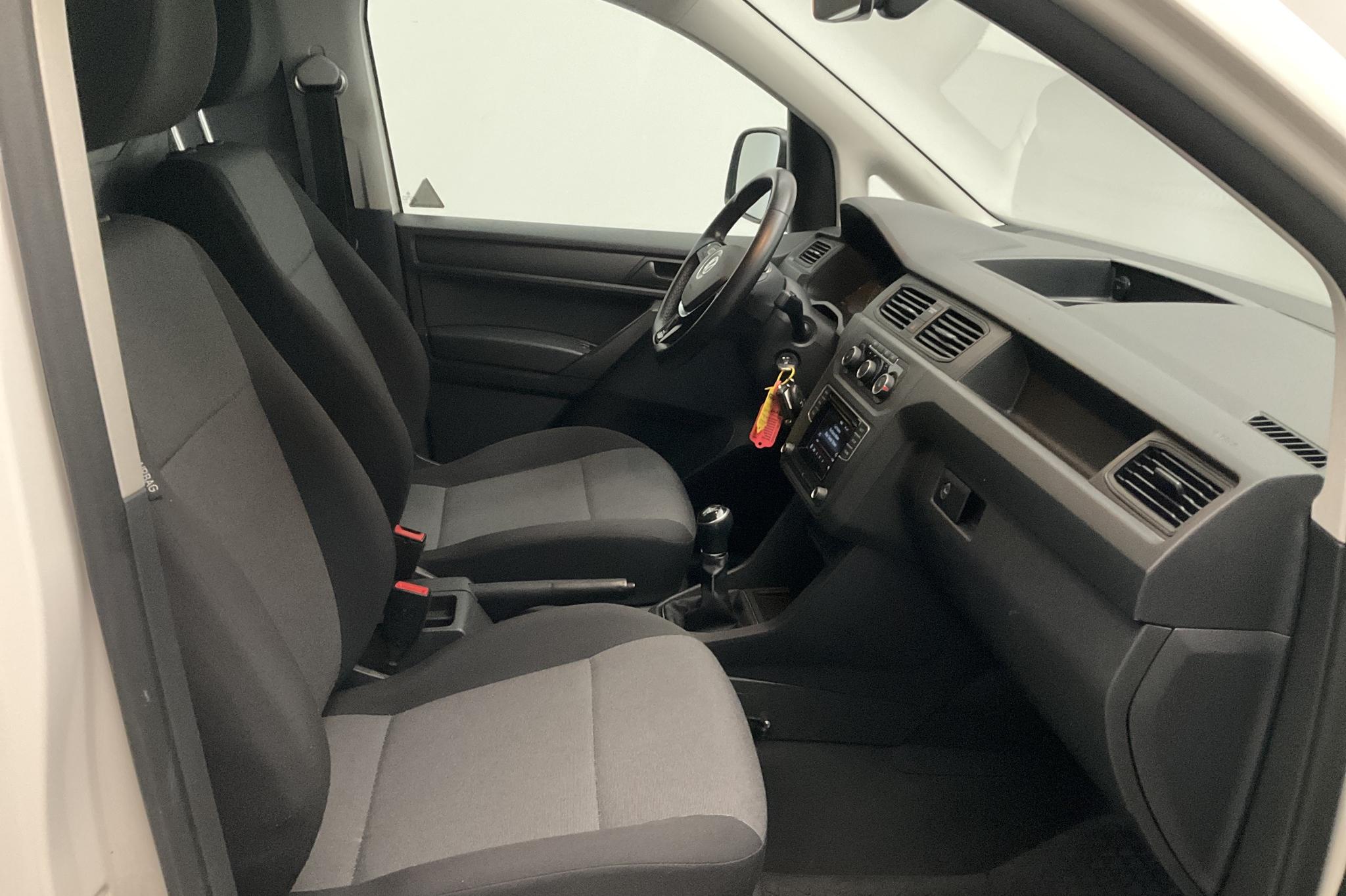 VW Caddy 2.0 TDI Maxi Skåp 4MOTION (122hk) - 18 695 mil - Manuell - vit - 2016