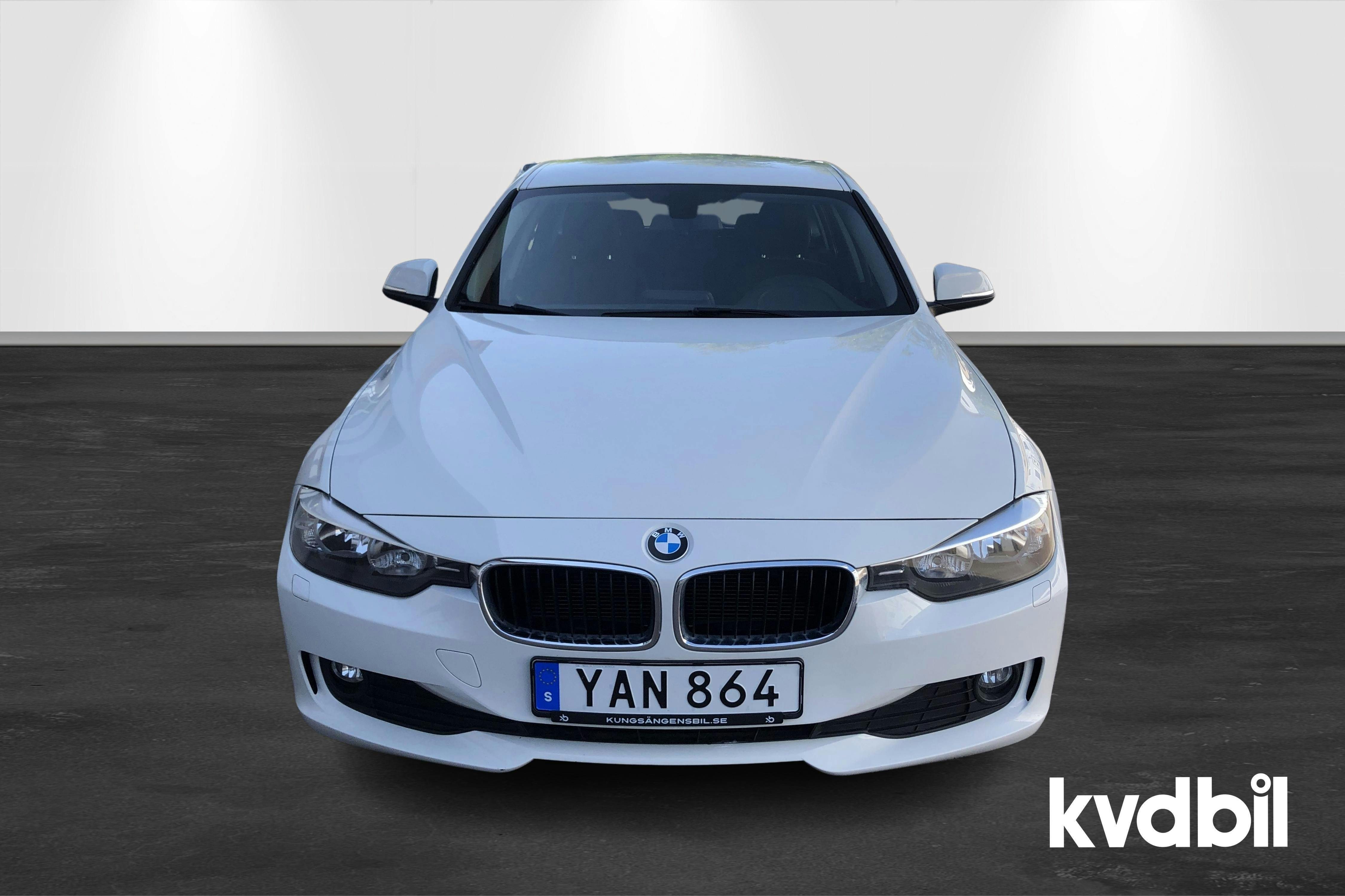 BMW 320d Touring, F31 (184hk) - 86 280 km - Automatic - white - 2015
