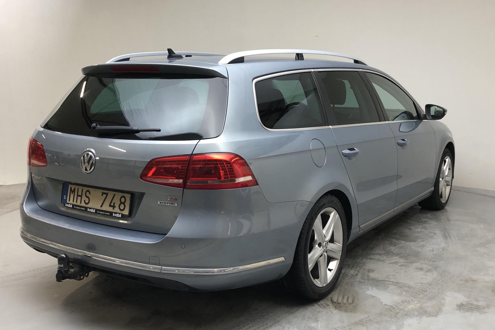 VW Passat 1.4 TSI EcoFuel Variant (150hk) - 14 629 mil - Manuell - Light Grey - 2013
