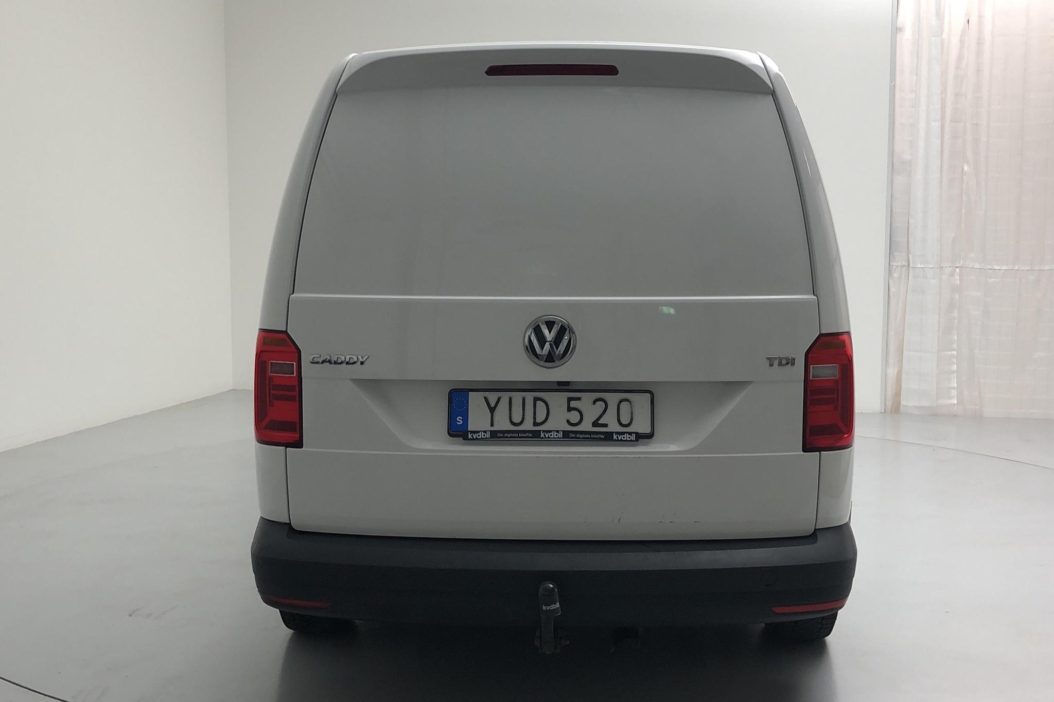 VW Caddy 2.0 TDI Maxi Skåp (102hk) - 13 458 mil - Automat - vit - 2018