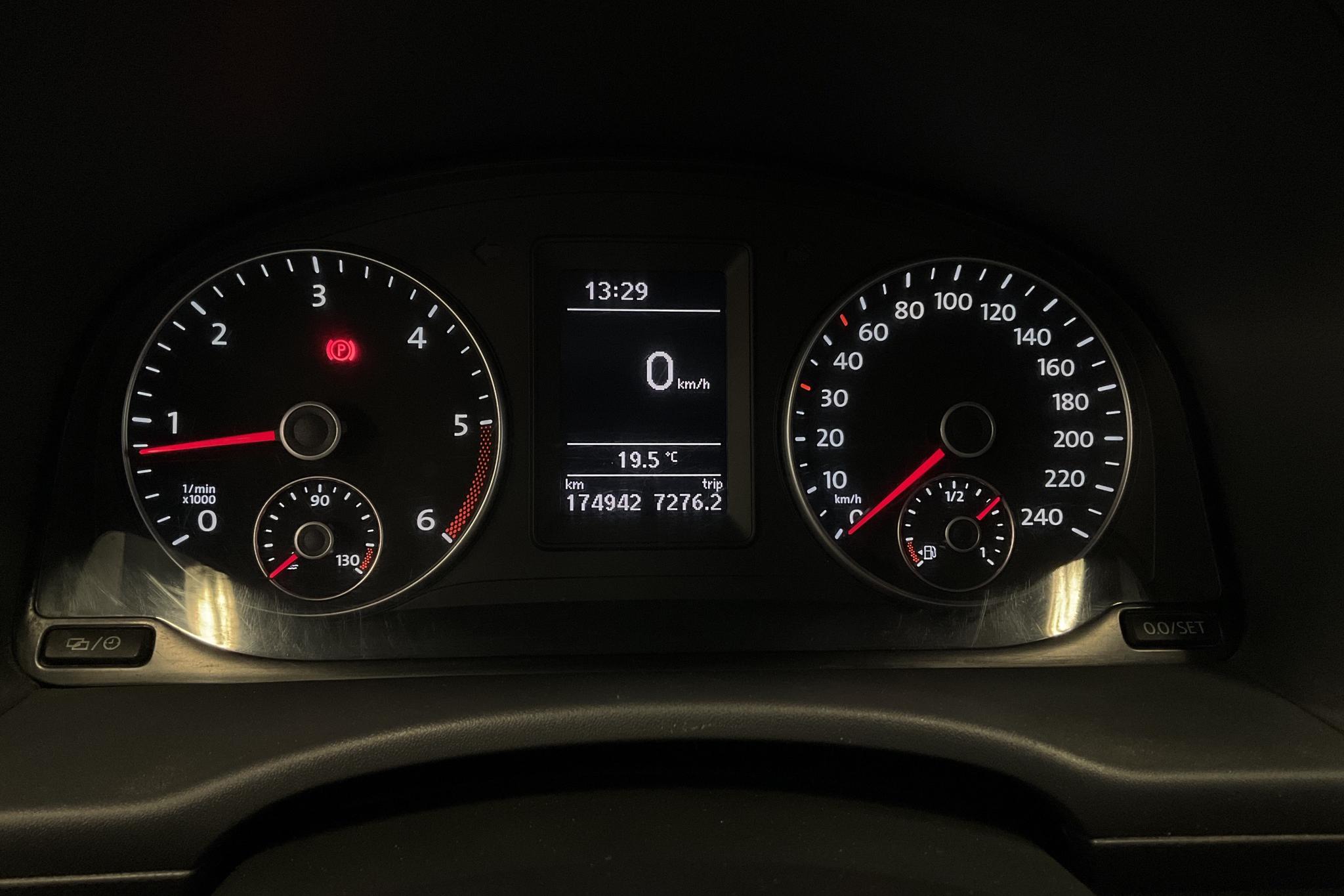 VW Caddy 1.6 TDI Maxi Skåp (102hk) - 17 494 mil - Manuell - vit - 2014