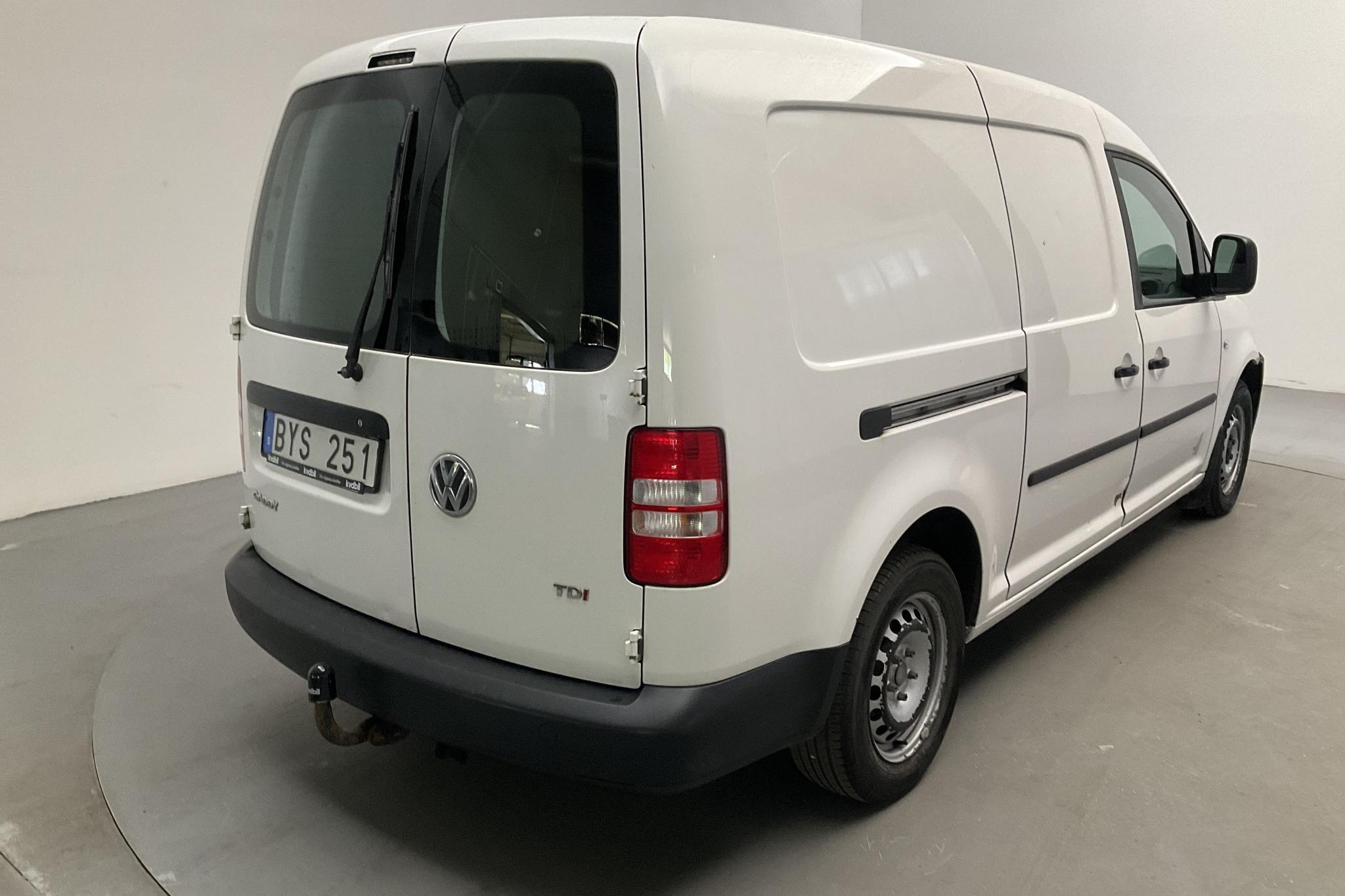 VW Caddy 1.6 TDI Maxi Skåp (102hk) - 174 940 km - Manual - white - 2014