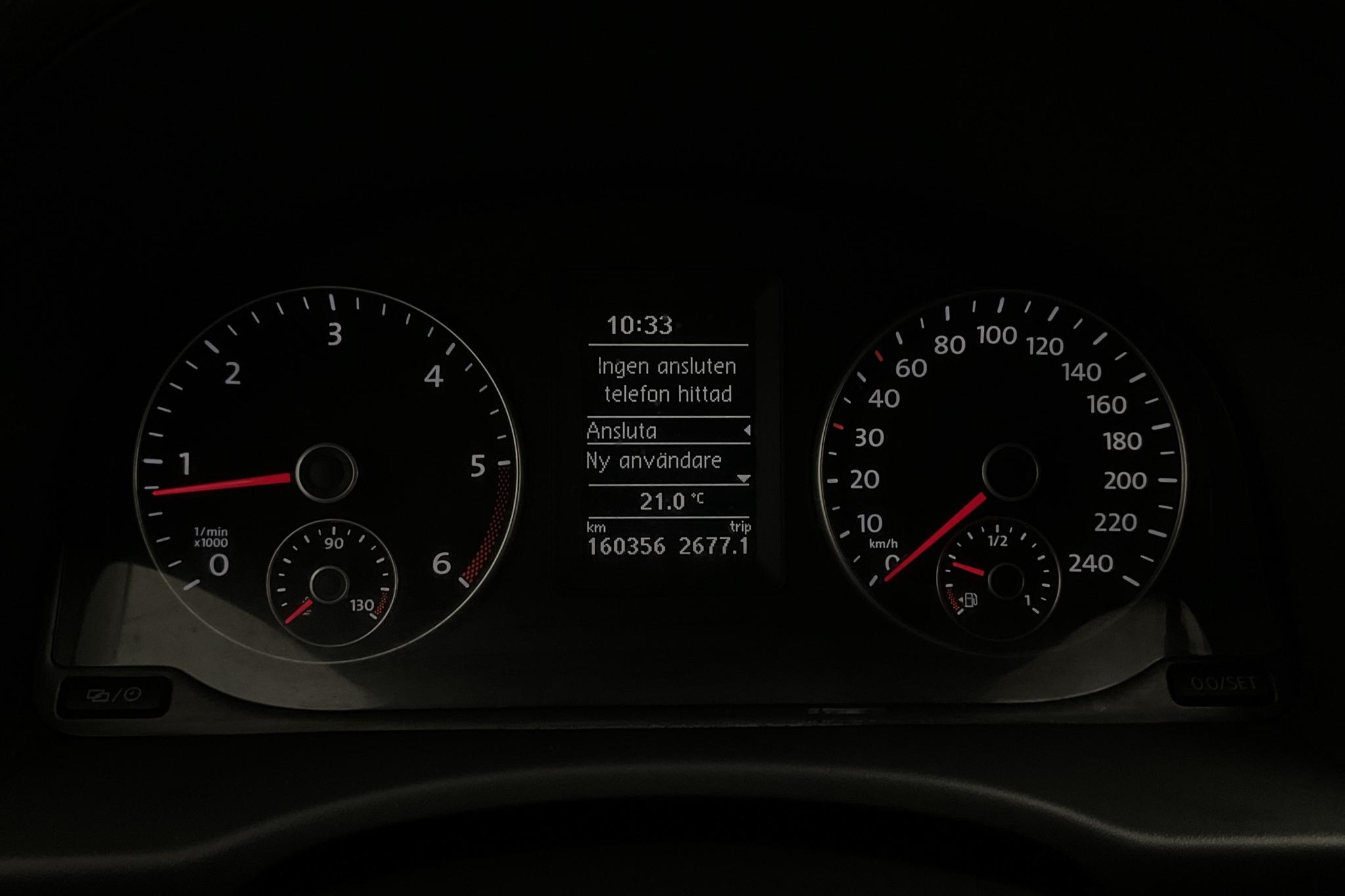 VW Caddy 1.6 TDI Maxi Skåp (102hk) - 16 035 mil - Manuell - vit - 2014