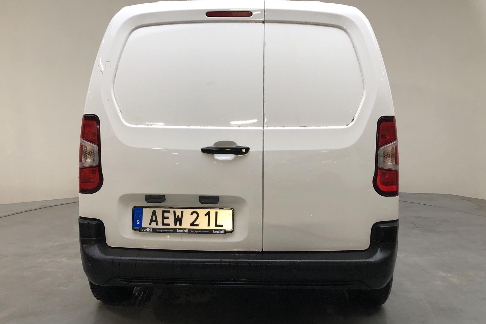Peugeot Partner 1.5 HDI Skåp (100hk) - 103 220 km - Manual - white - 2020