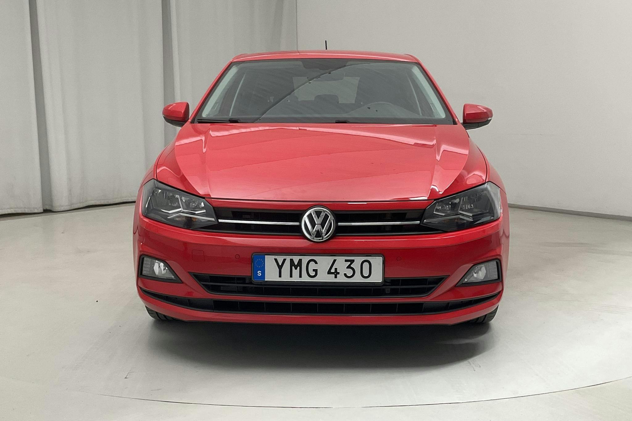 VW Polo 1.0 TSI 5dr (95hk) - 66 650 km - Manual - red - 2018