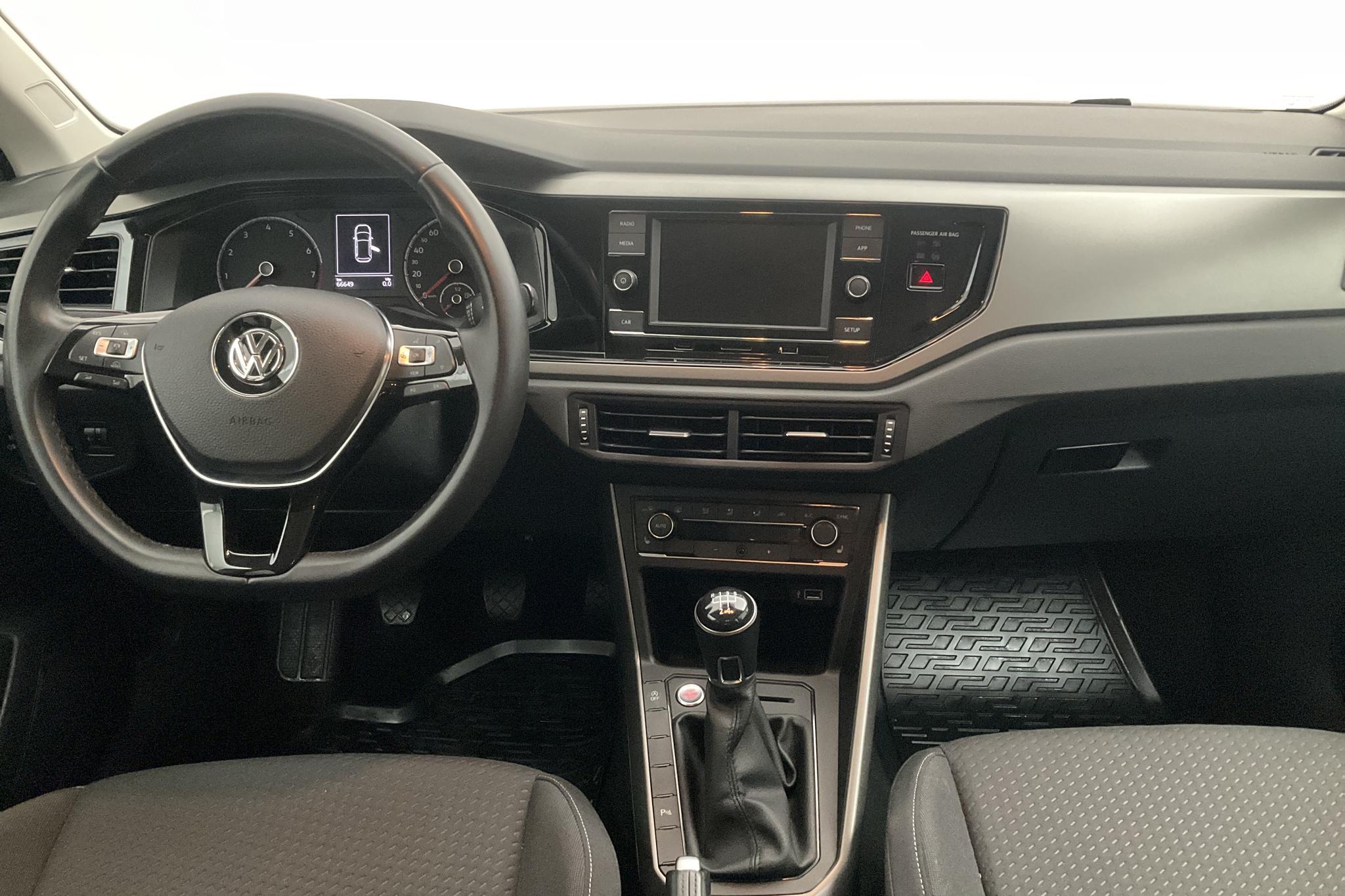 VW Polo 1.0 TSI 5dr (95hk) - 6 665 mil - Manuell - röd - 2018
