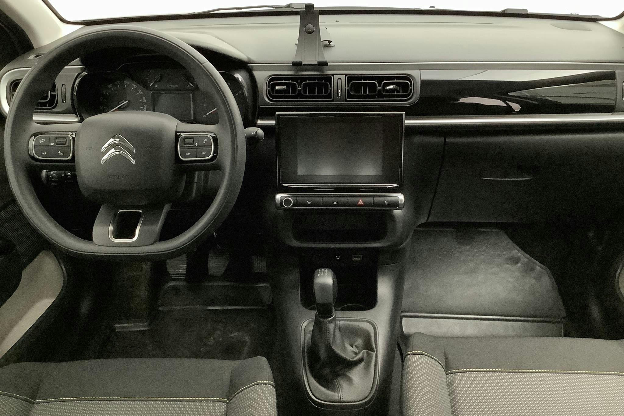 Citroen C3 PureTech (82hk) - 56 470 km - Manual - gray - 2018