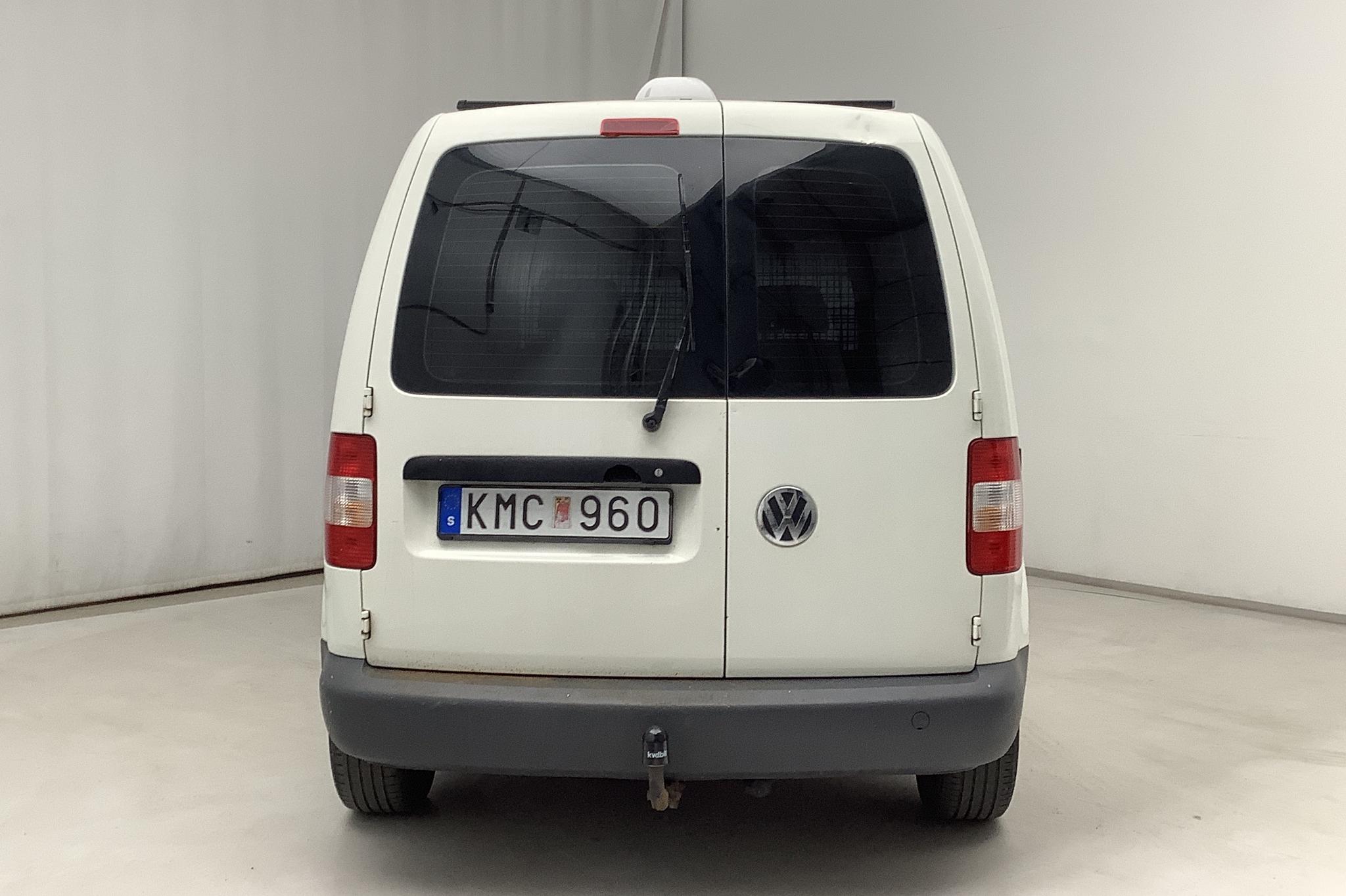 VW Caddy 1.9 TDI Skåp (105hk) - 166 640 km - Automatic - white - 2009