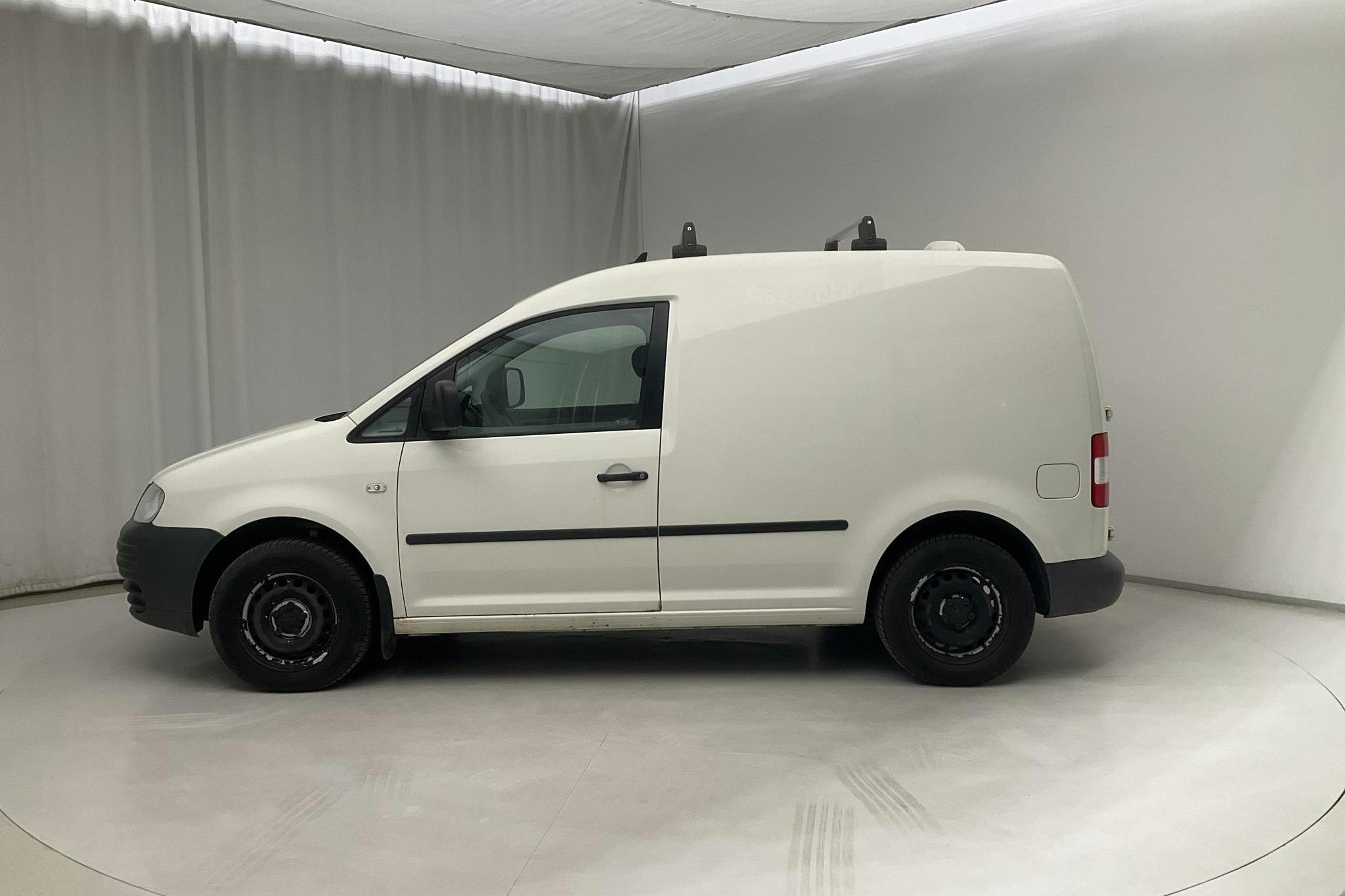 VW Caddy 1.9 TDI Skåp (105hk) - 173 230 km - Automatic - white - 2009