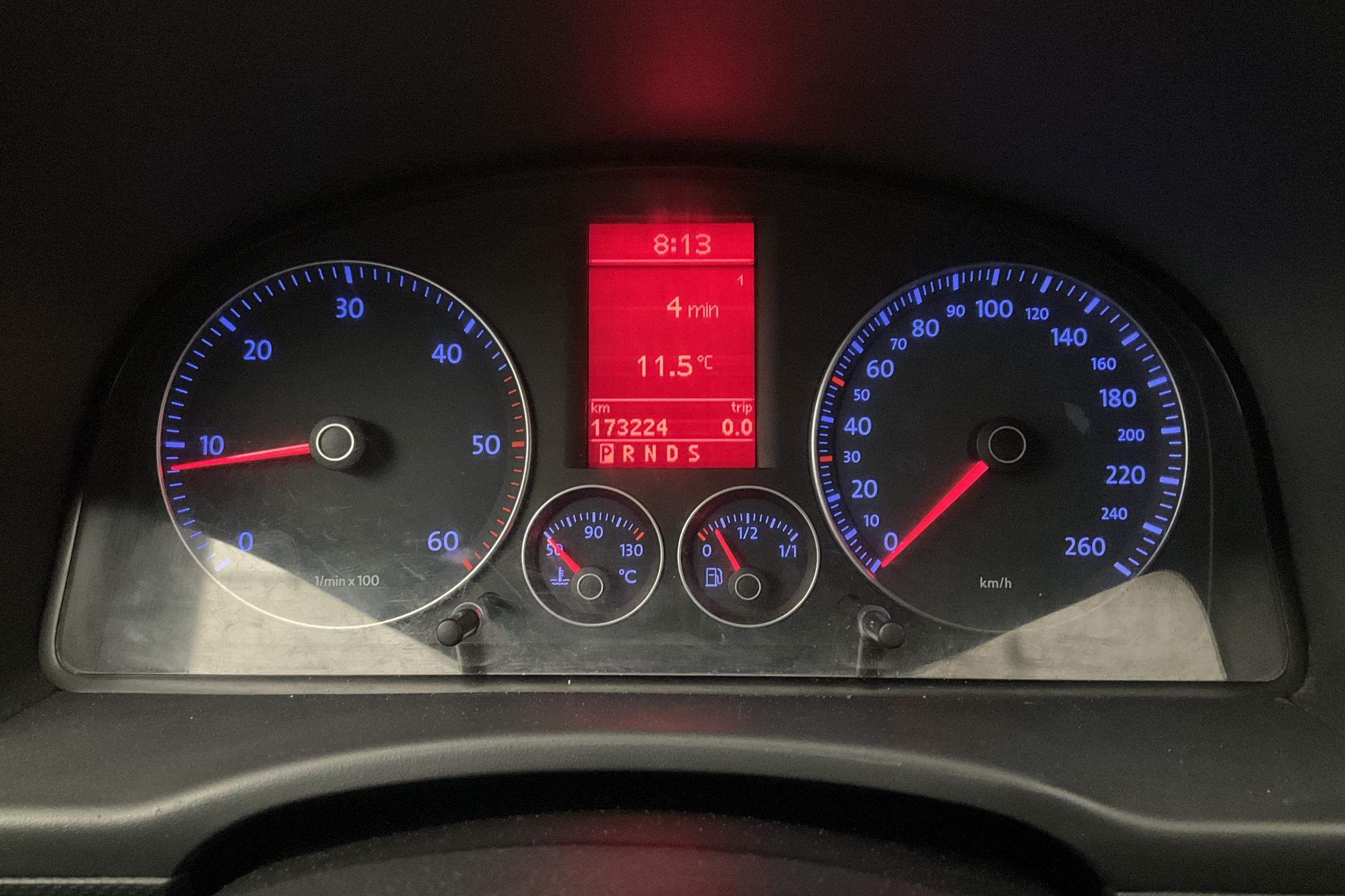 VW Caddy 1.9 TDI Skåp (105hk) - 17 323 mil - Automat - vit - 2009