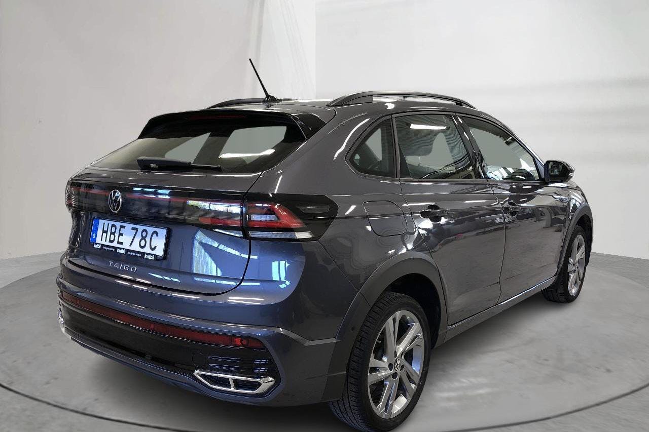 VW Taigo 1.0 TSI (110hk) - 5 444 mil - Automat - grå - 2022