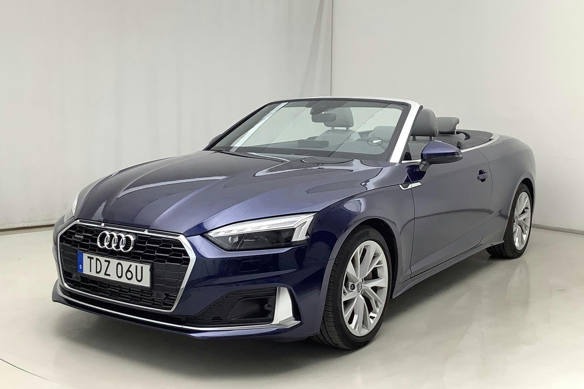 Audi A5 Cabriolet 45 TFSI quattro (245hk) - 872 mil - Automat - blå - 2020