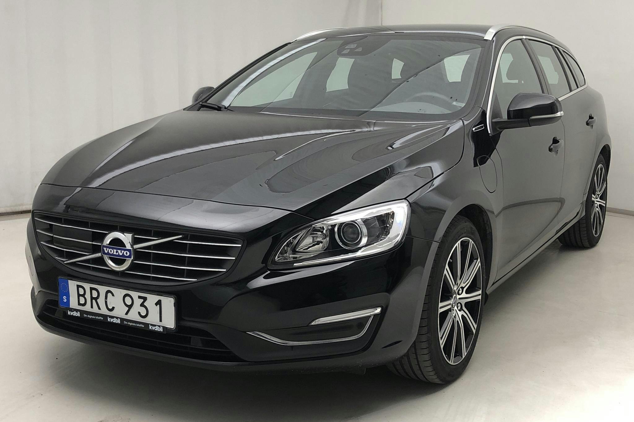 Volvo V60 D5 AWD Twin Engine (231hk) - 54 780 km - Automatic - black - 2018